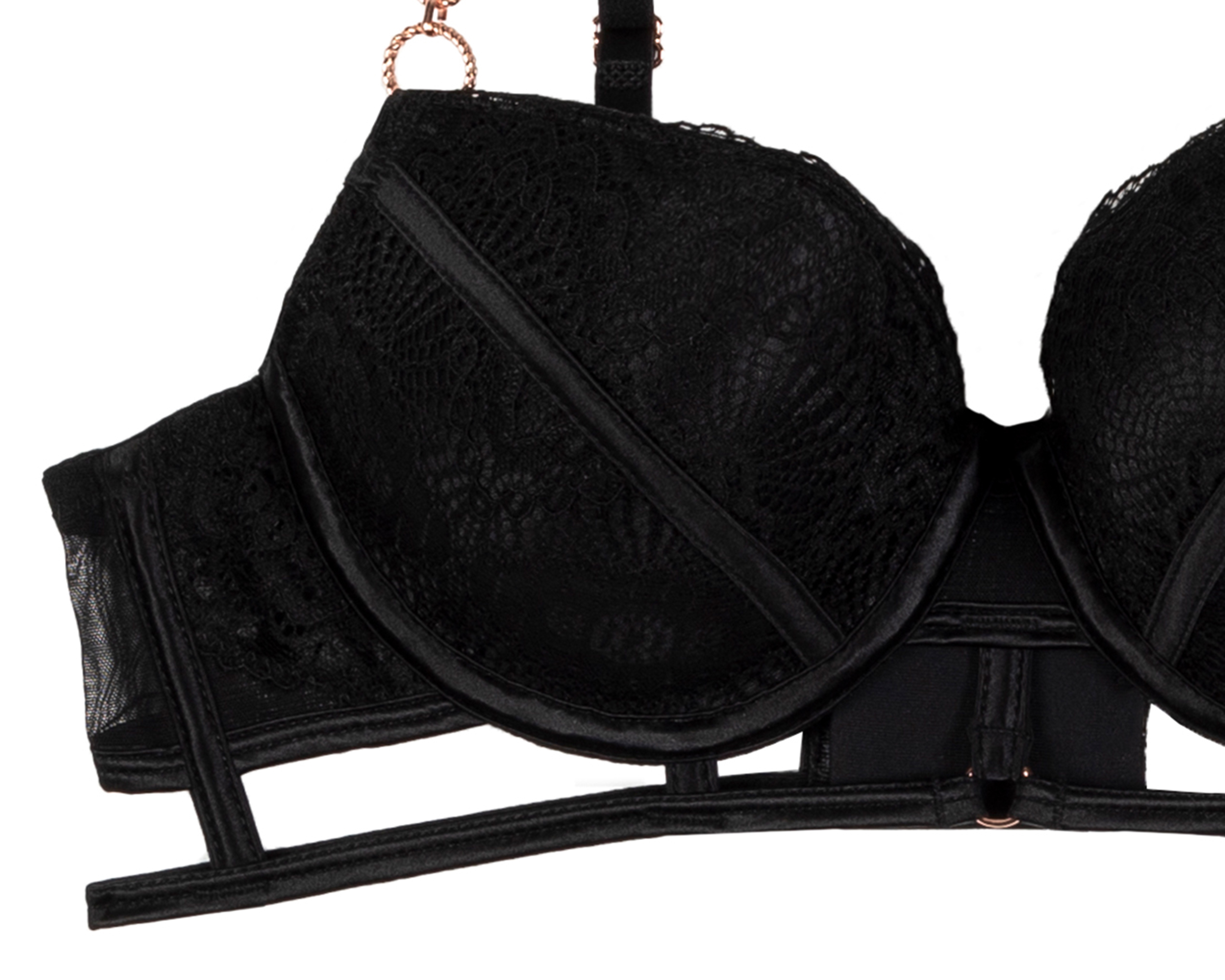 Foto 4 pulgar | Foto 3 | Coordinado con Encaje Frescura Push Up 2 Pack