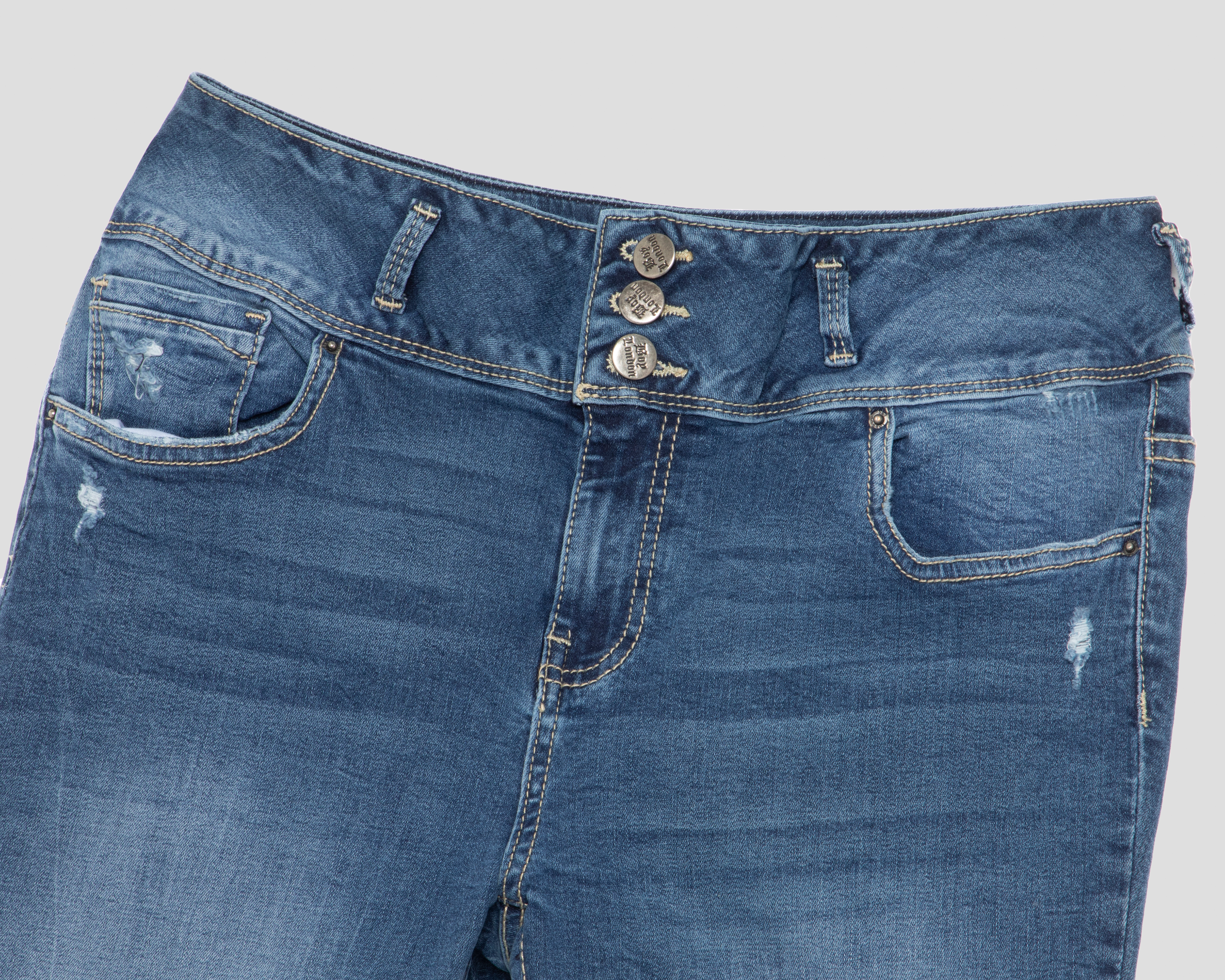 Foto 3 | Foto 3 | Jeans Skinny Boy London para Mujer