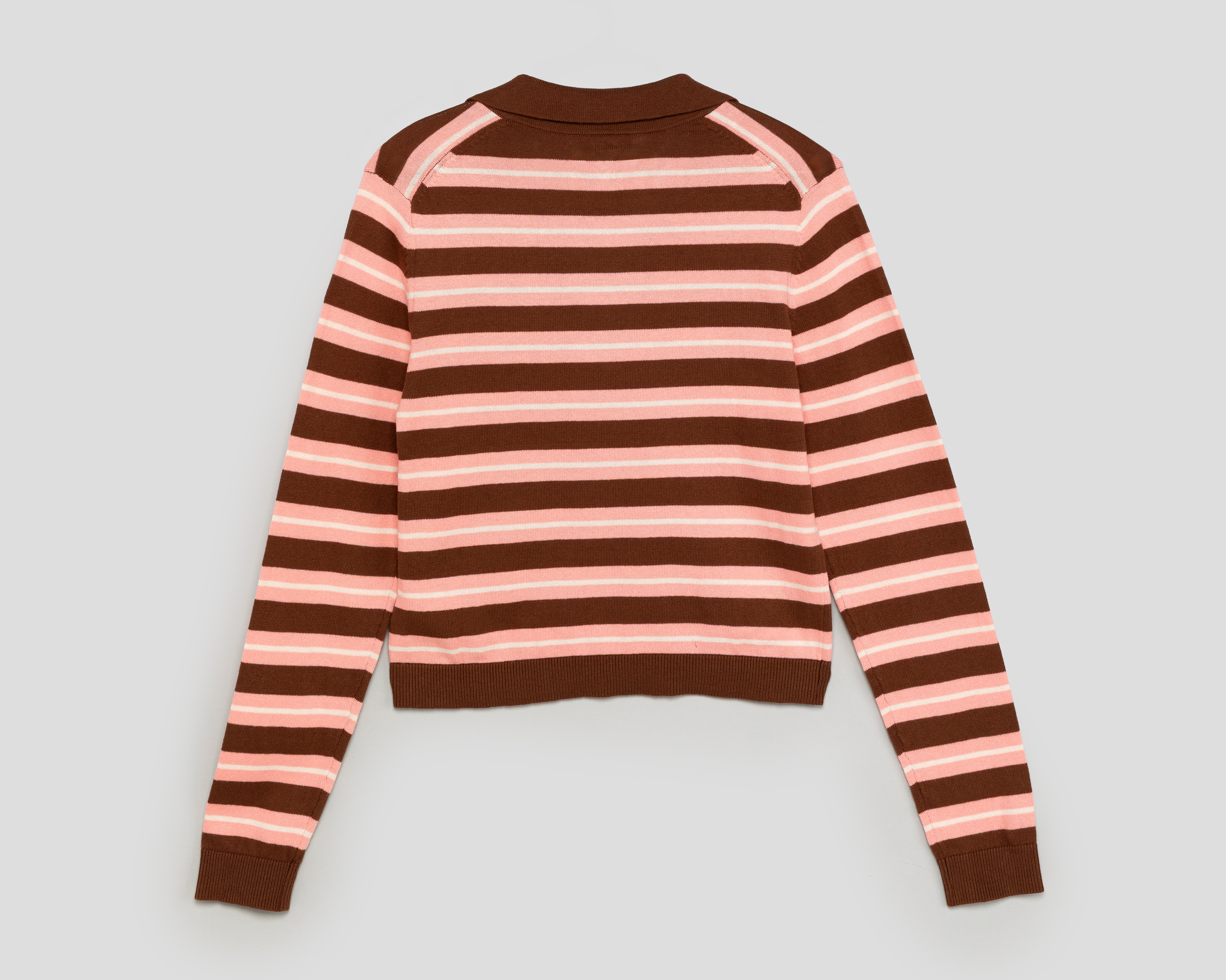 Foto 3 pulgar | Foto 2 | Suéter de Algodón Rayado American Eagle para Mujer