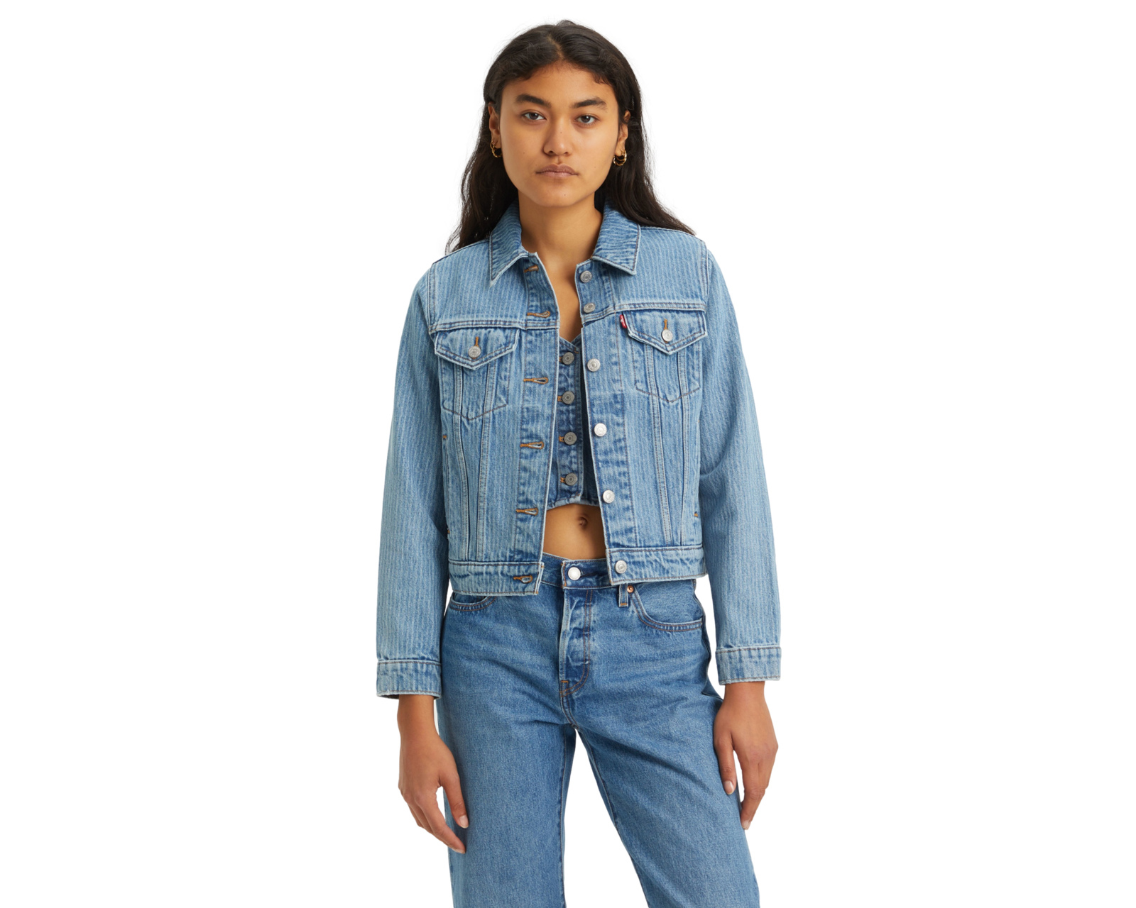 Chamarra de Mezclilla Azul Levi's para Mujer