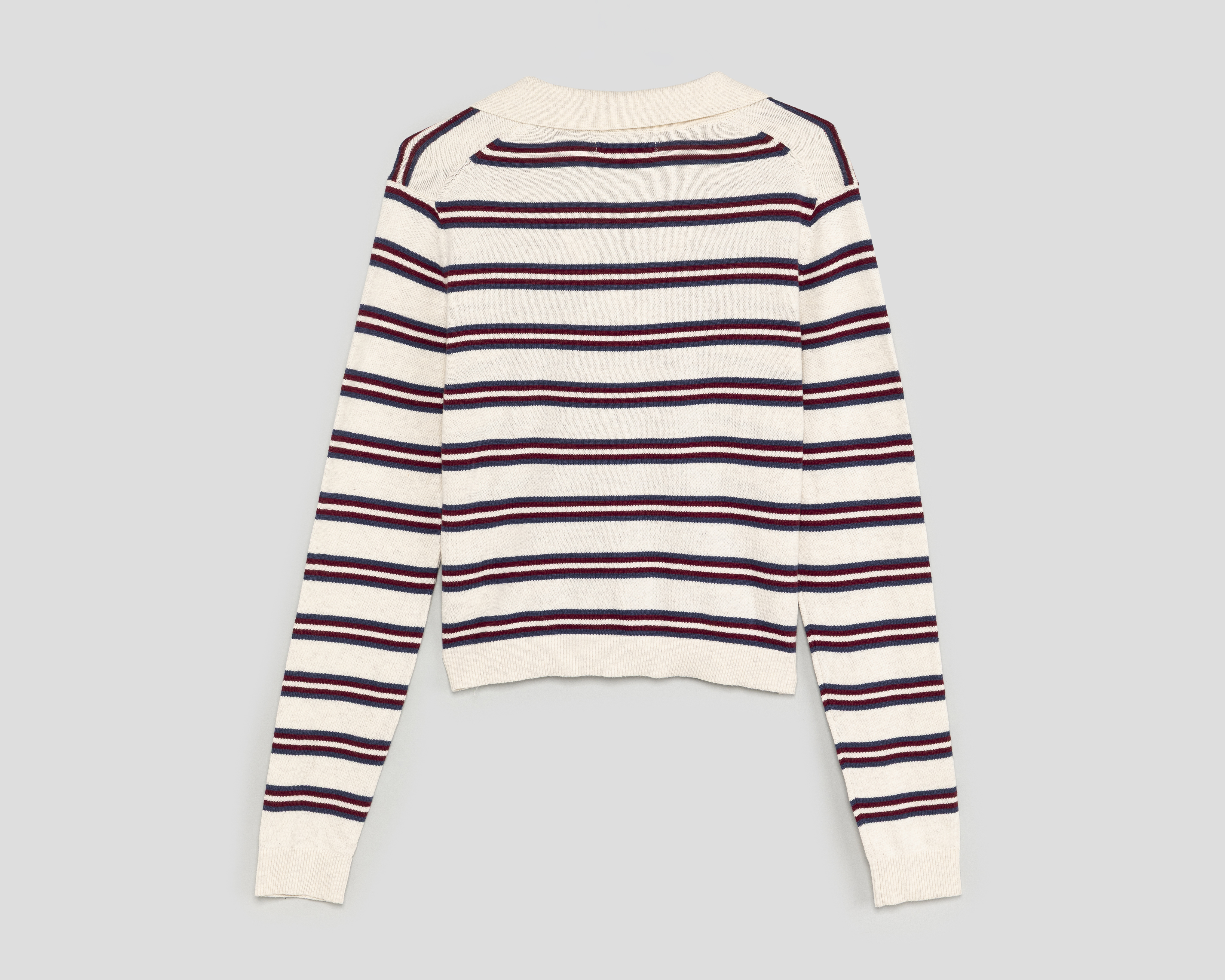 Foto 2 | Foto 2 | Suéter de Algodón a Rayas American Eagle para Mujer