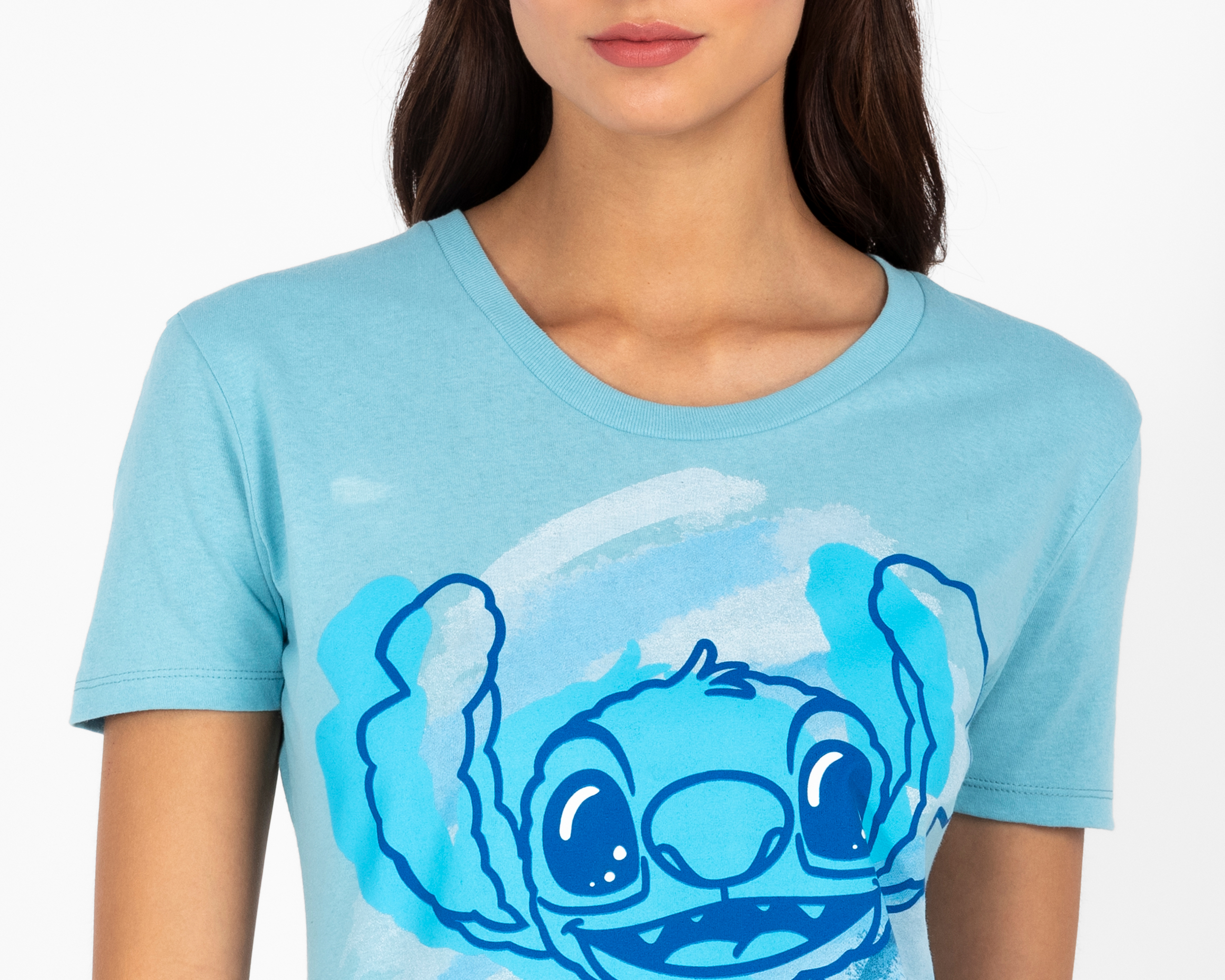 Foto 3 | Foto 3 | Playera Azul Disney Stitch Juvenil