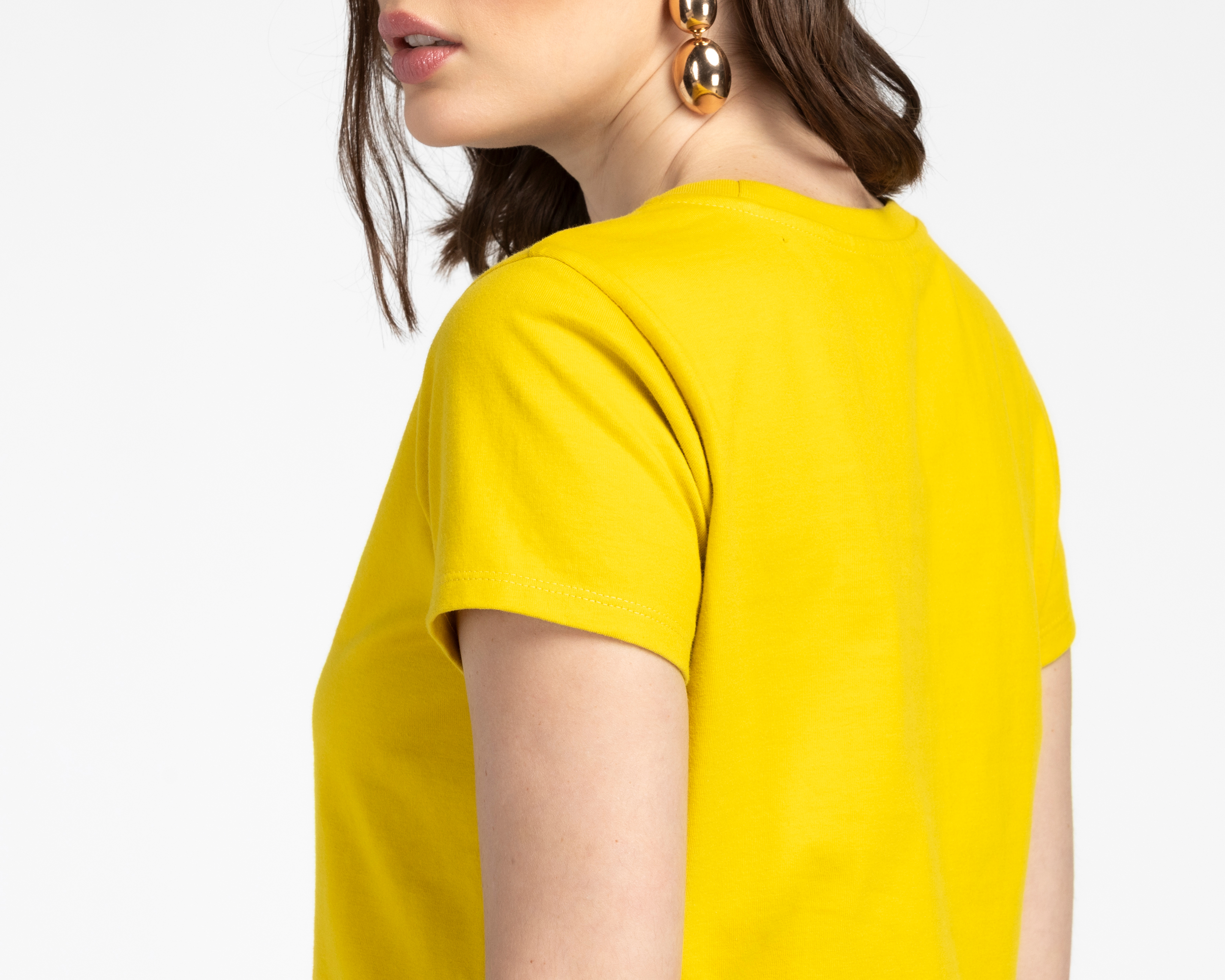 Foto 4 | Foto 4 | Playera Amarilla Sahara para Mujer