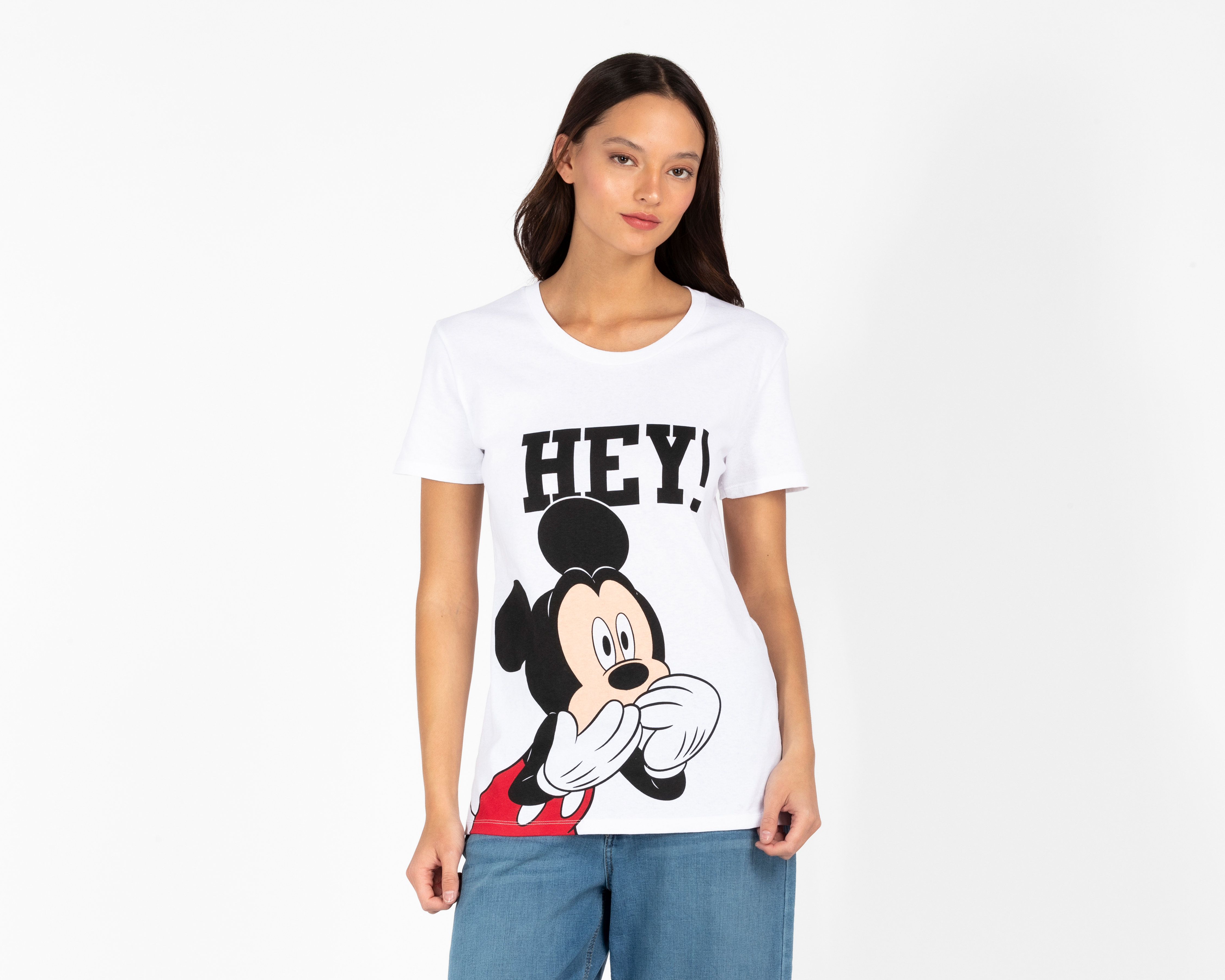 Playera Blanca Disney Juvenil