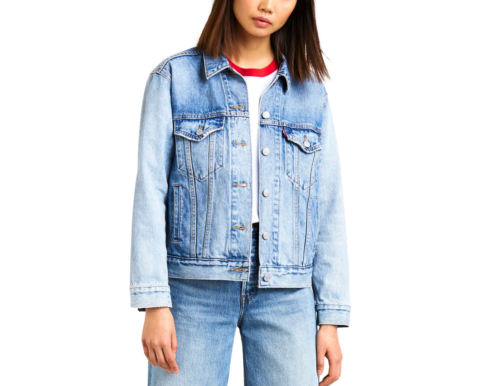 Foto 2 | Foto 2 | Chamarra de Algodón Trucker Levi's para Mujer