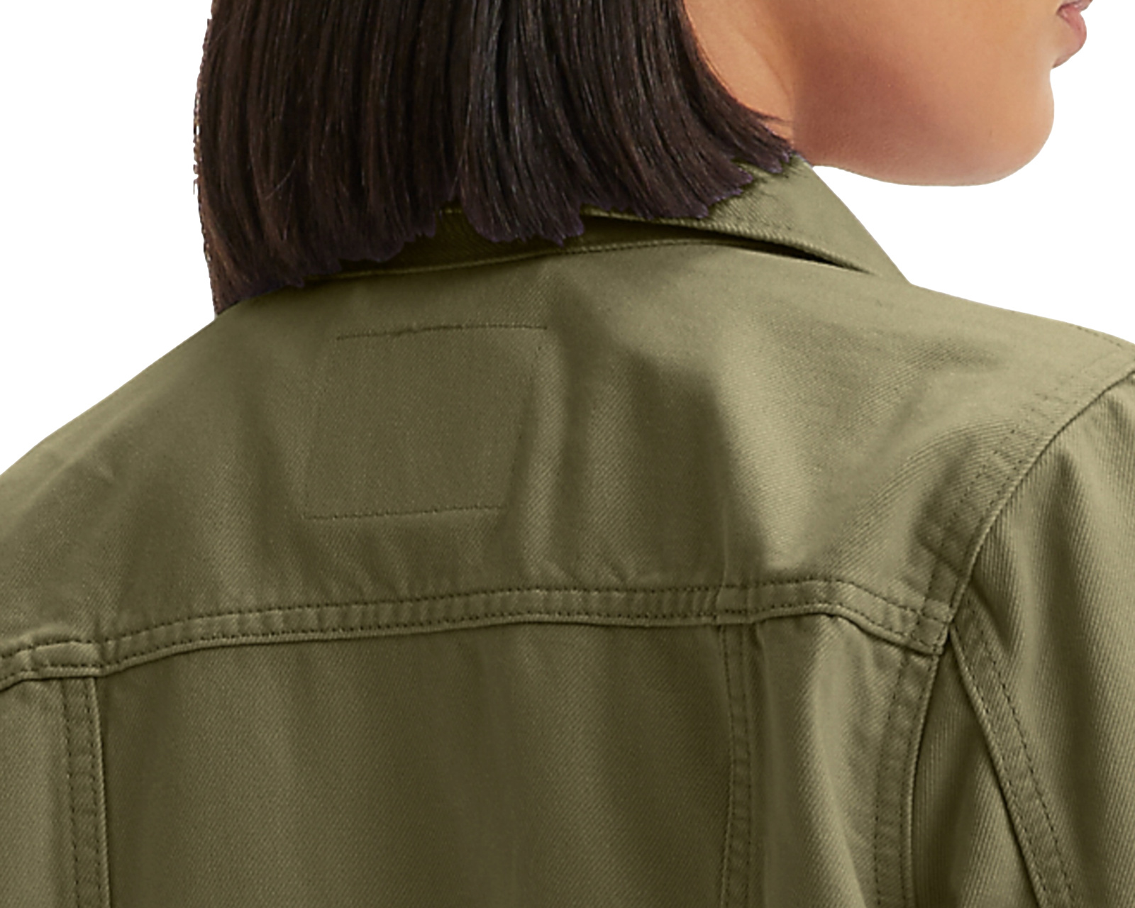 Foto 4 | Foto 4 | Chamarra de Algodón Verde Levi's para Mujer