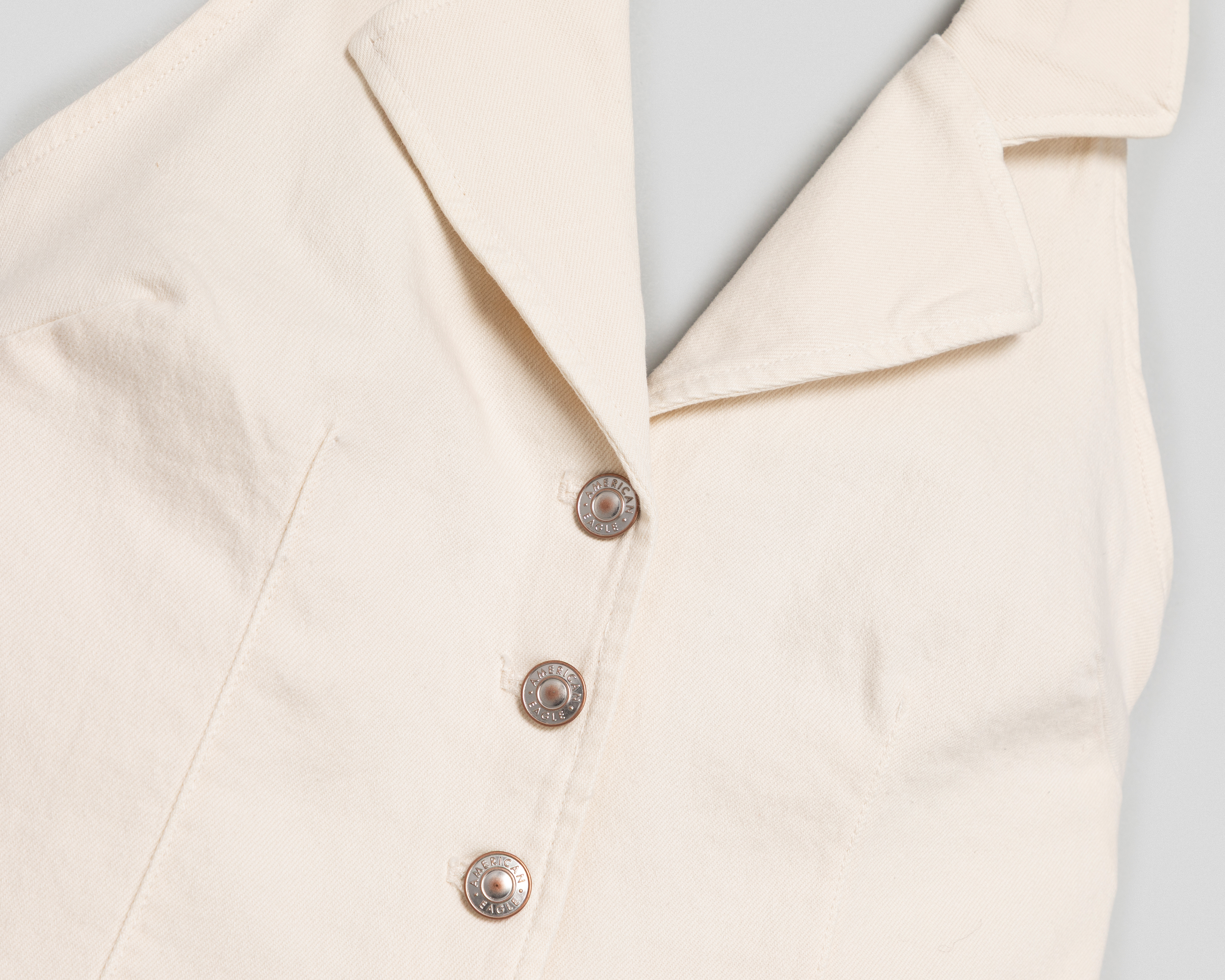 Foto 4 pulgar | Foto 3 | Chaleco con Botones American Eagle para Mujer