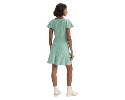 Foto 3 | Foto 3 | Vestido Casual Levi's Verde Floral Corto para Mujer