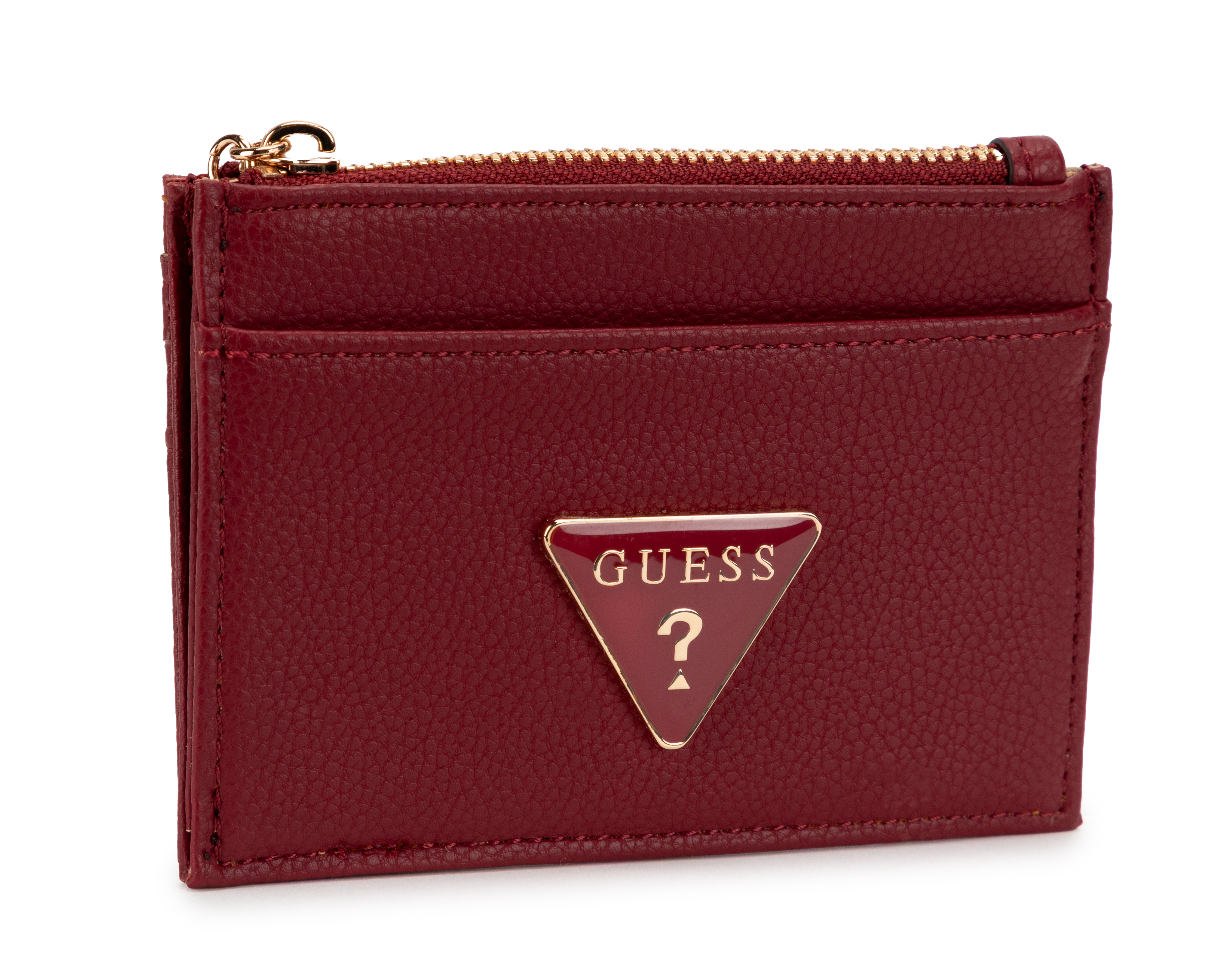 Foto 3 pulgar | Foto 2 | Tarjetero para Mujer Guess Rojo