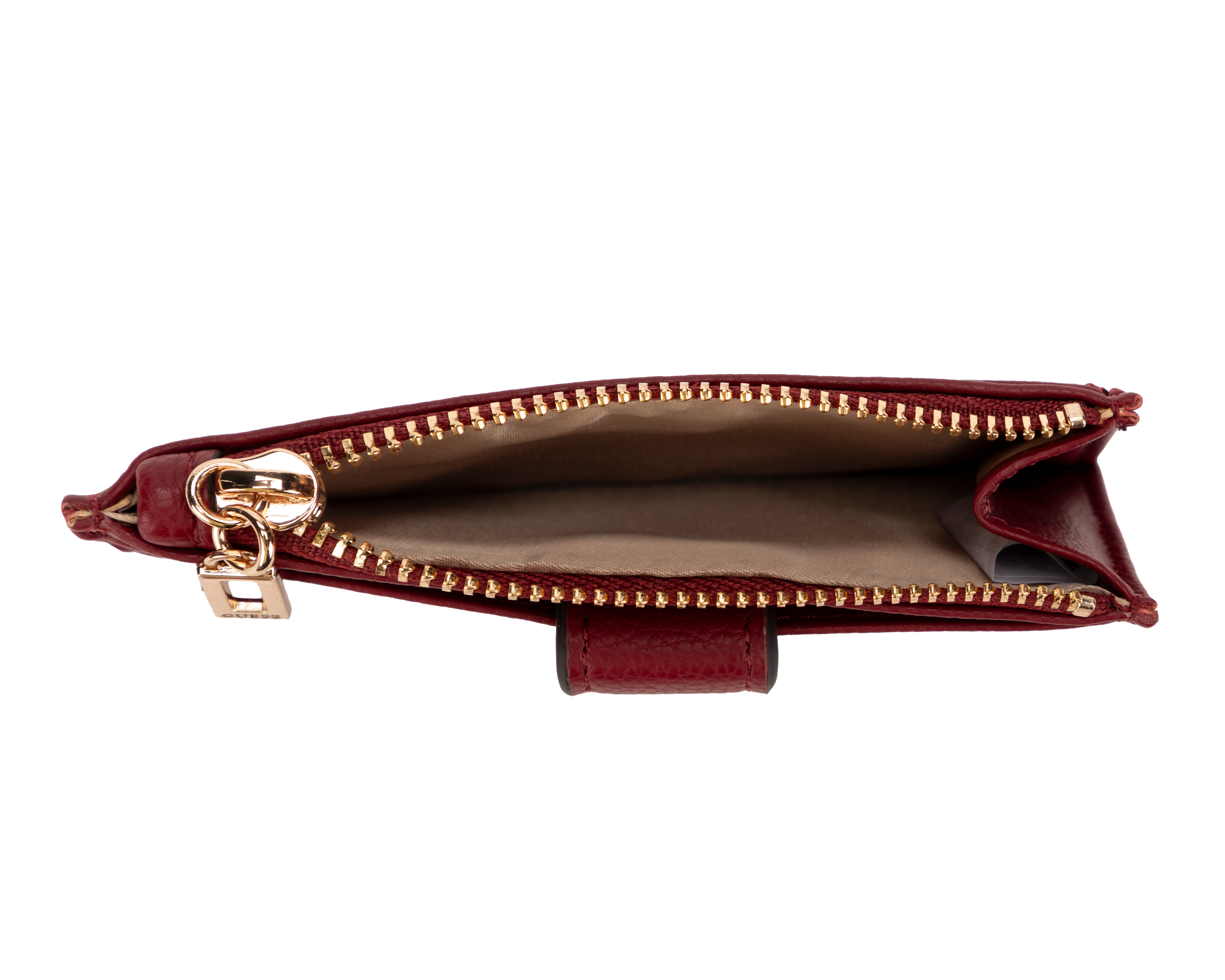 Foto 5 pulgar | Foto 4 | Tarjetero para Mujer Guess Rojo