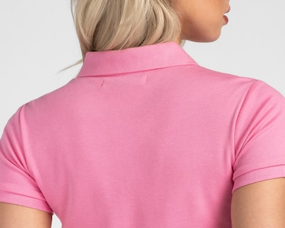 Foto 5 | Foto 5 | Playera Polo Refill Rosa para Mujer