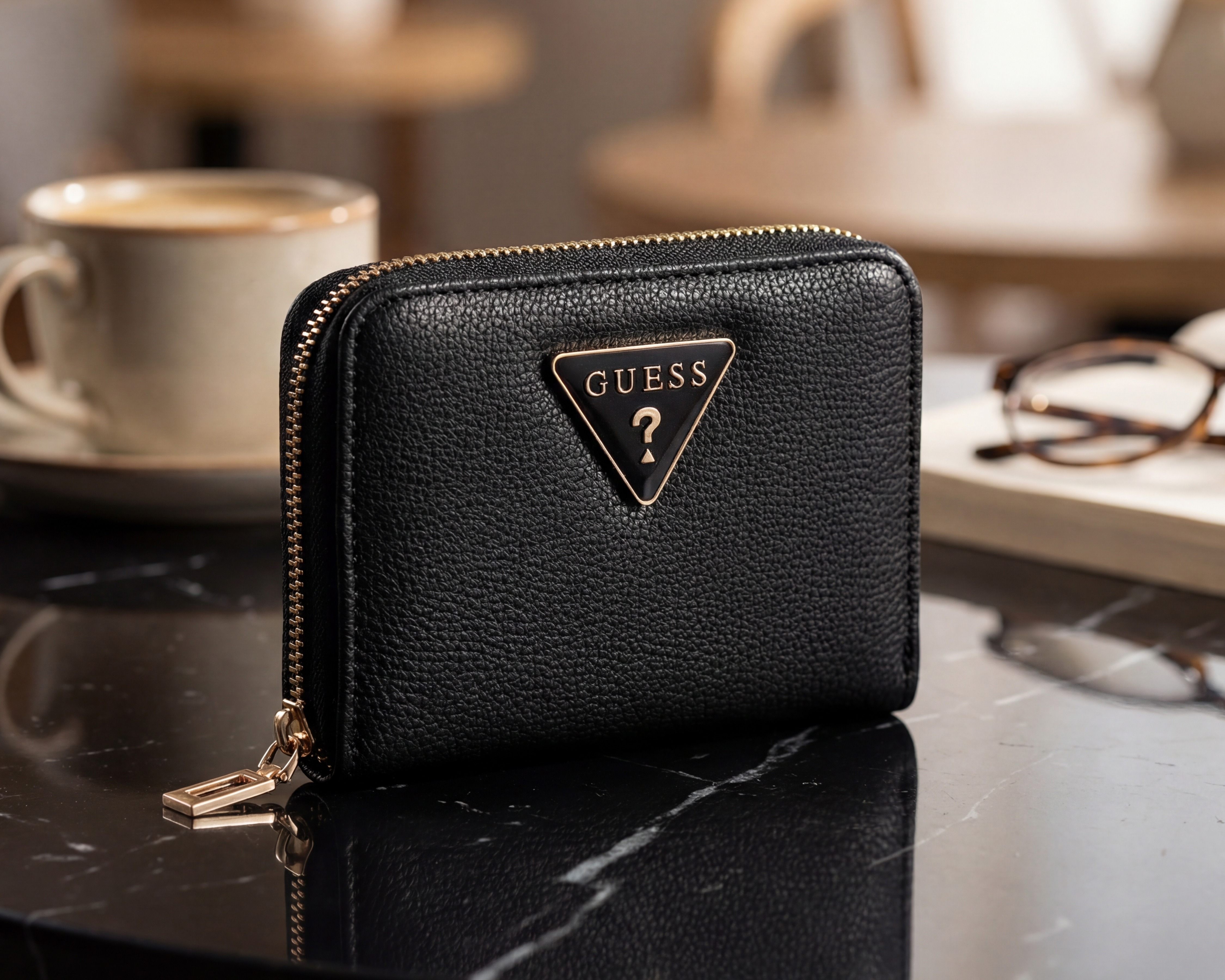 Foto 8 pulgar | Foto 7 | Cartera para Mujer Guess Negra