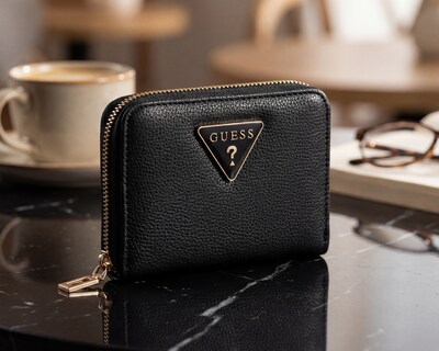Foto 7 | Foto 7 | Cartera para Mujer Guess Negra
