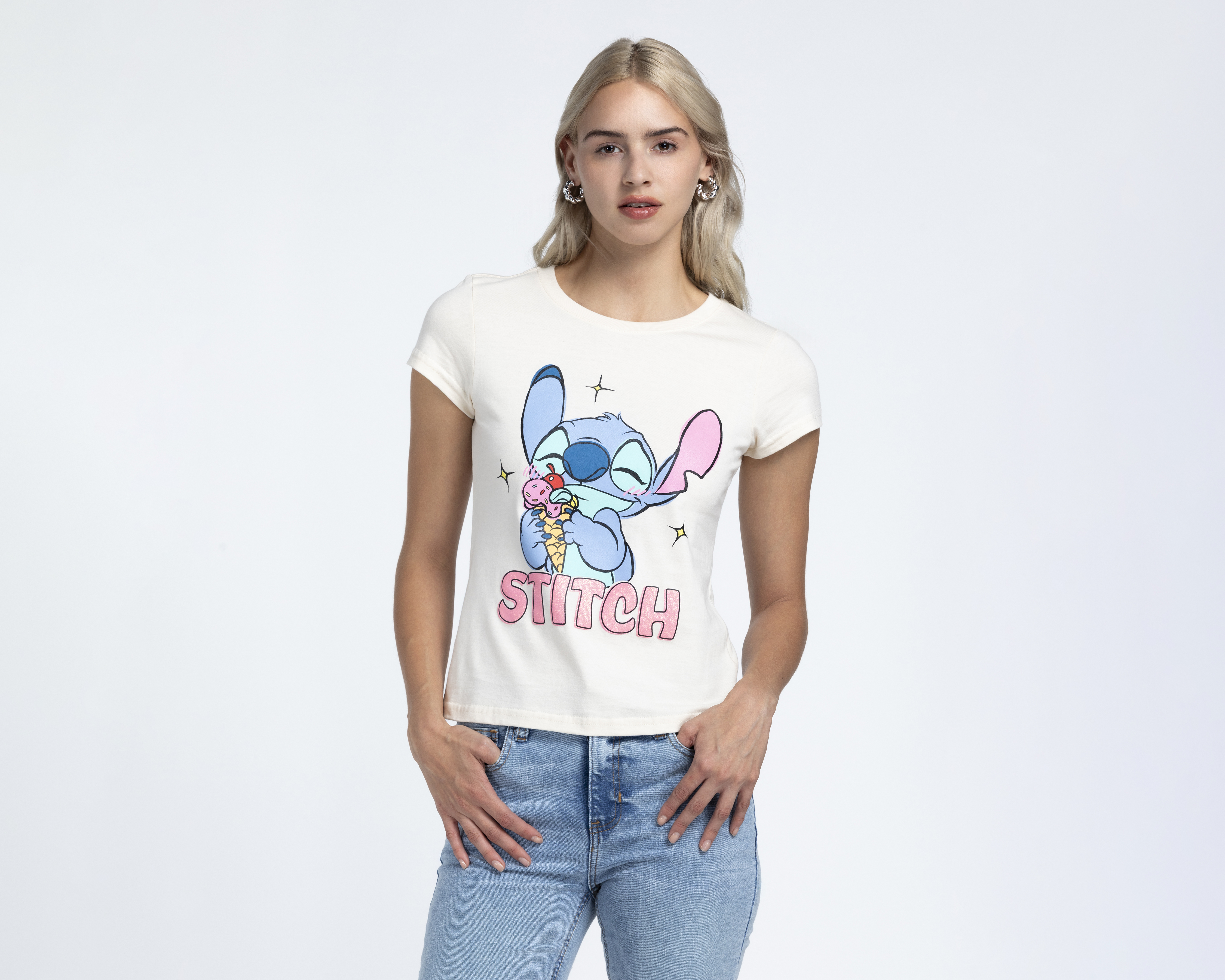 Foto 1 | Foto 1 | Playera Manga Corta Disney Lilo & Stitch Juvenil