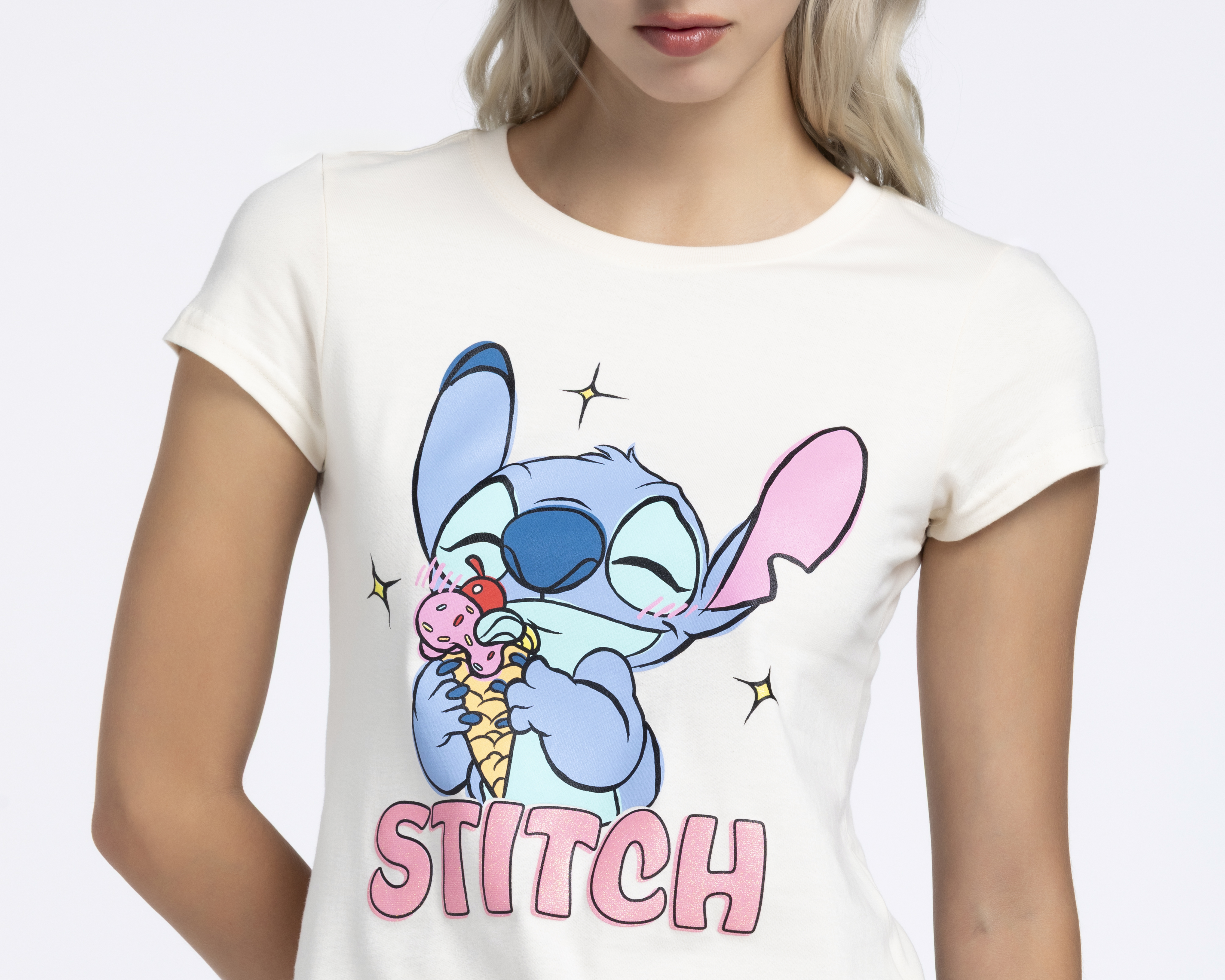 Foto 3 | Foto 3 | Playera Manga Corta Disney Lilo & Stitch Juvenil