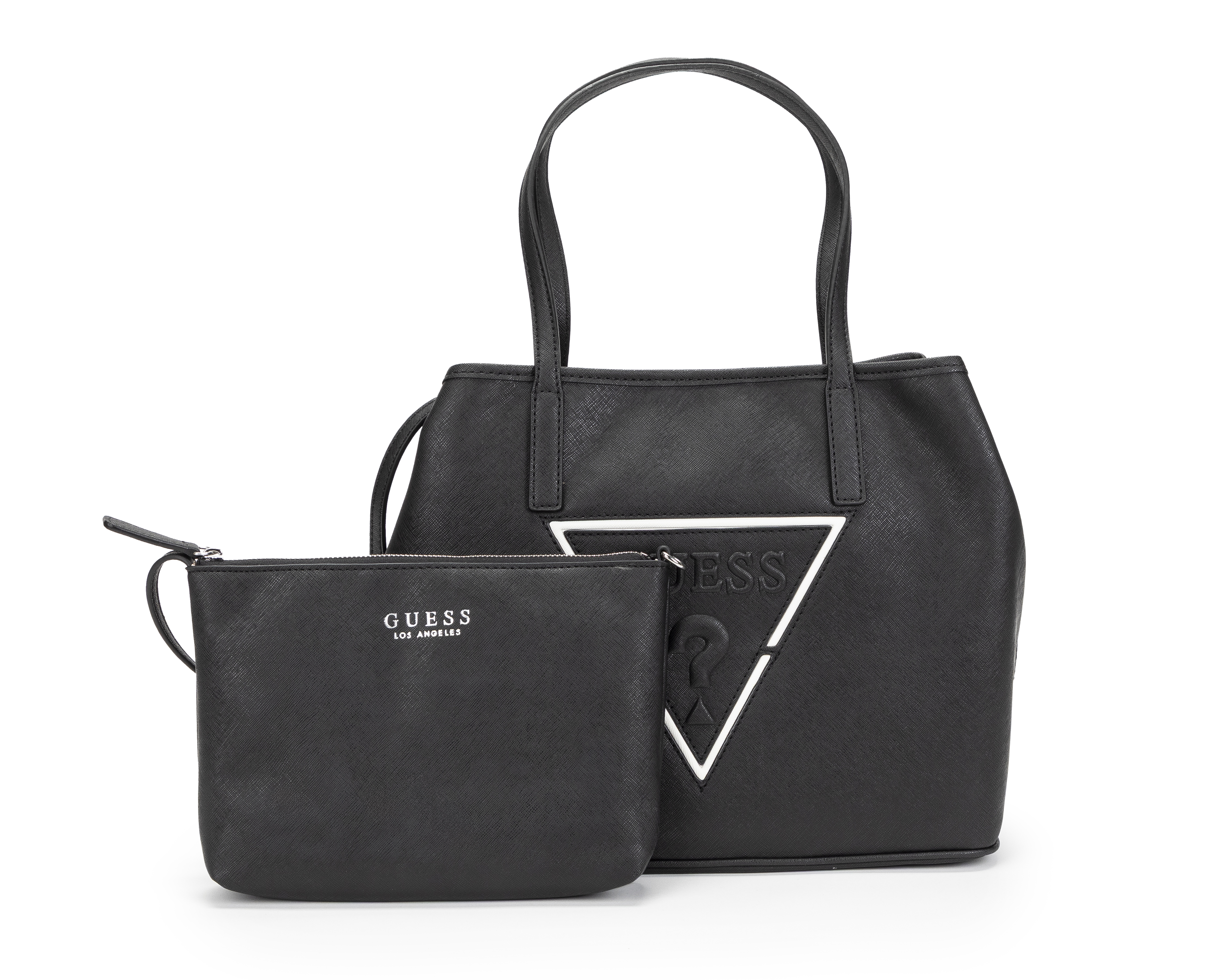 Foto 1 | Foto 1 | Bolsa de Hombro Guess Portini Trap con Bolso Pequeño