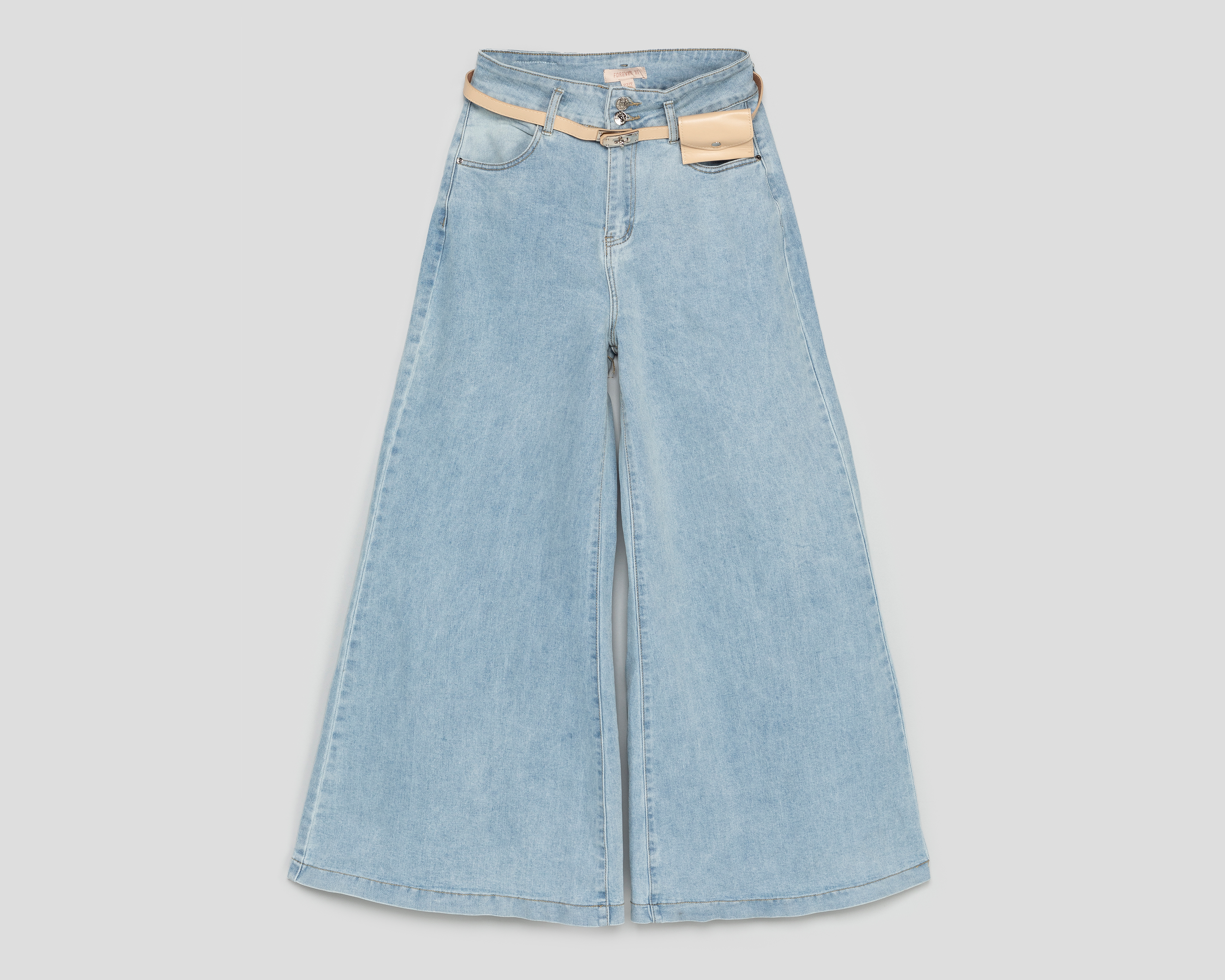 Jeans Wide Leg Forever 21 Juvenil