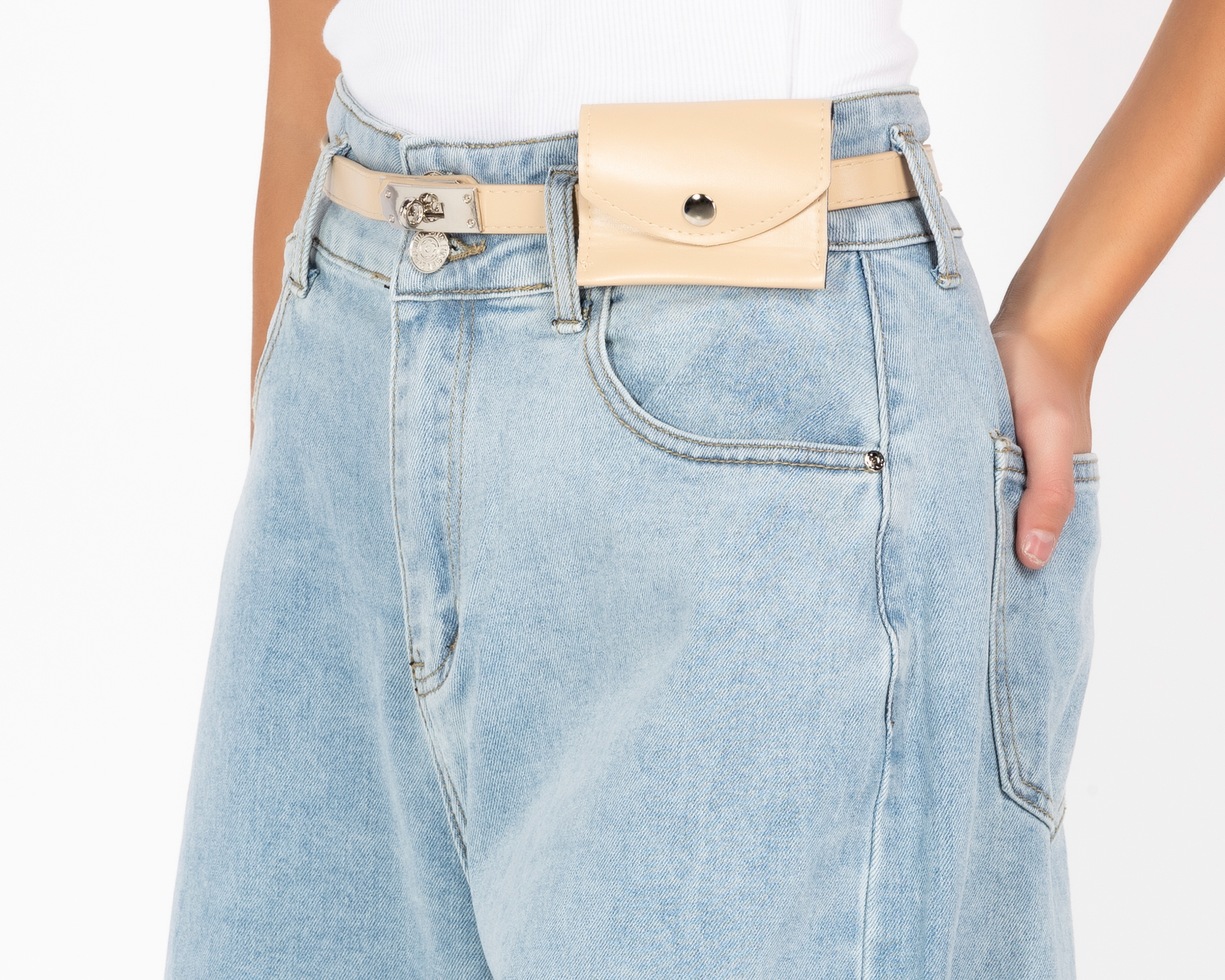 Foto 5 pulgar | Foto 4 | Jeans Wide Leg Forever 21 Juvenil