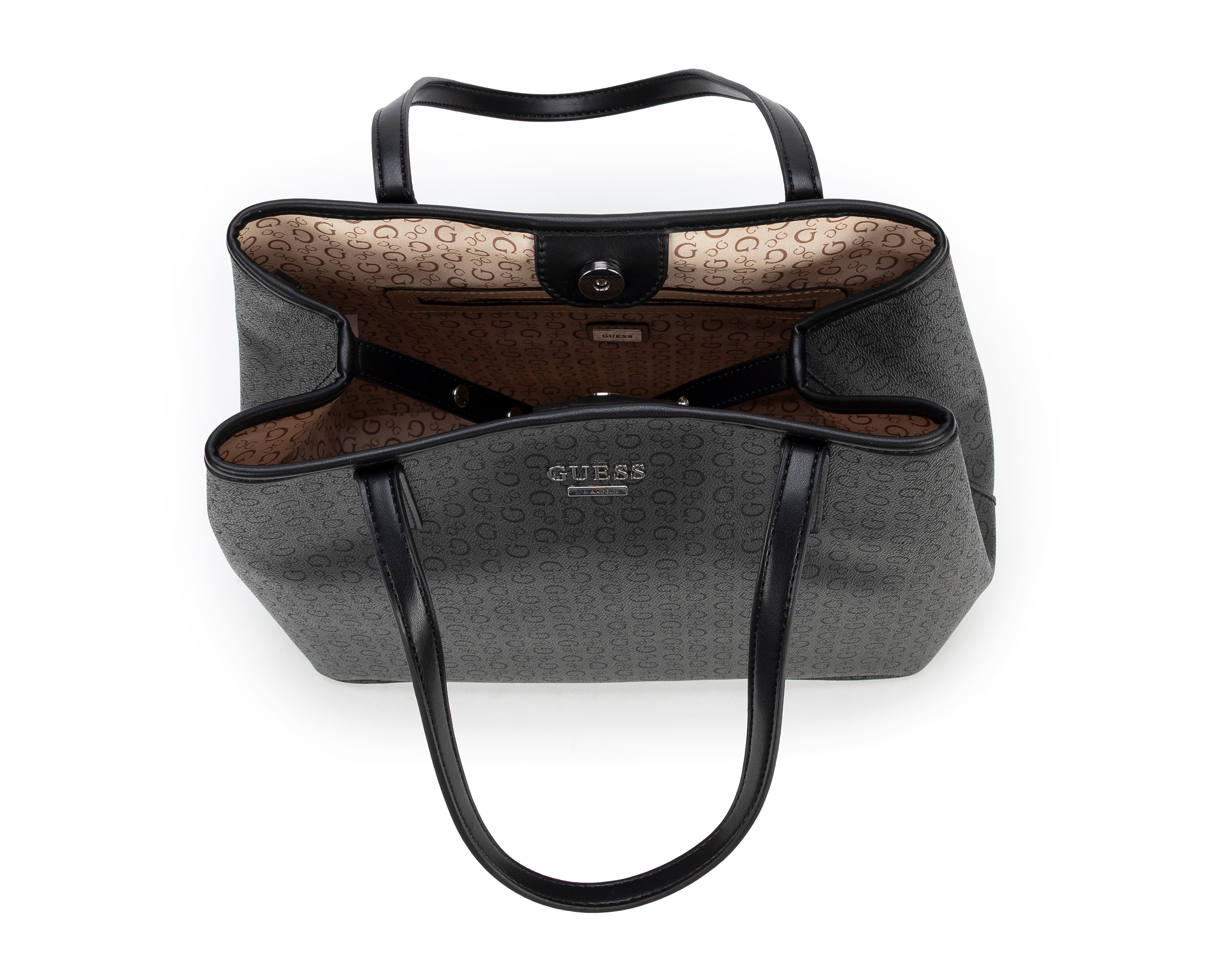 Foto 4 | Foto 4 | Bolsa de Hombro Guess Portini Trap con Bolso Pequeño