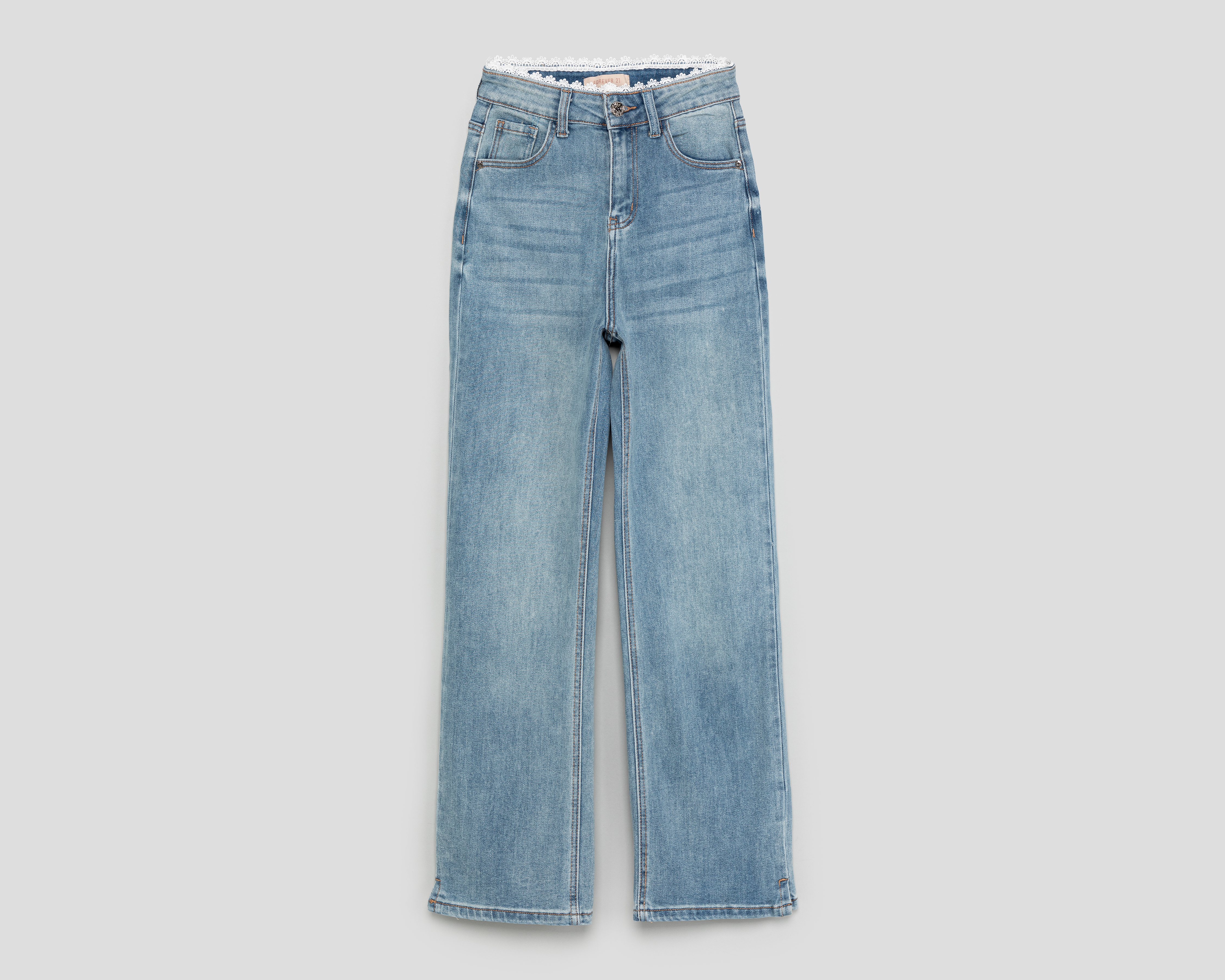 Jeans Recto Forever 21 para Mujer