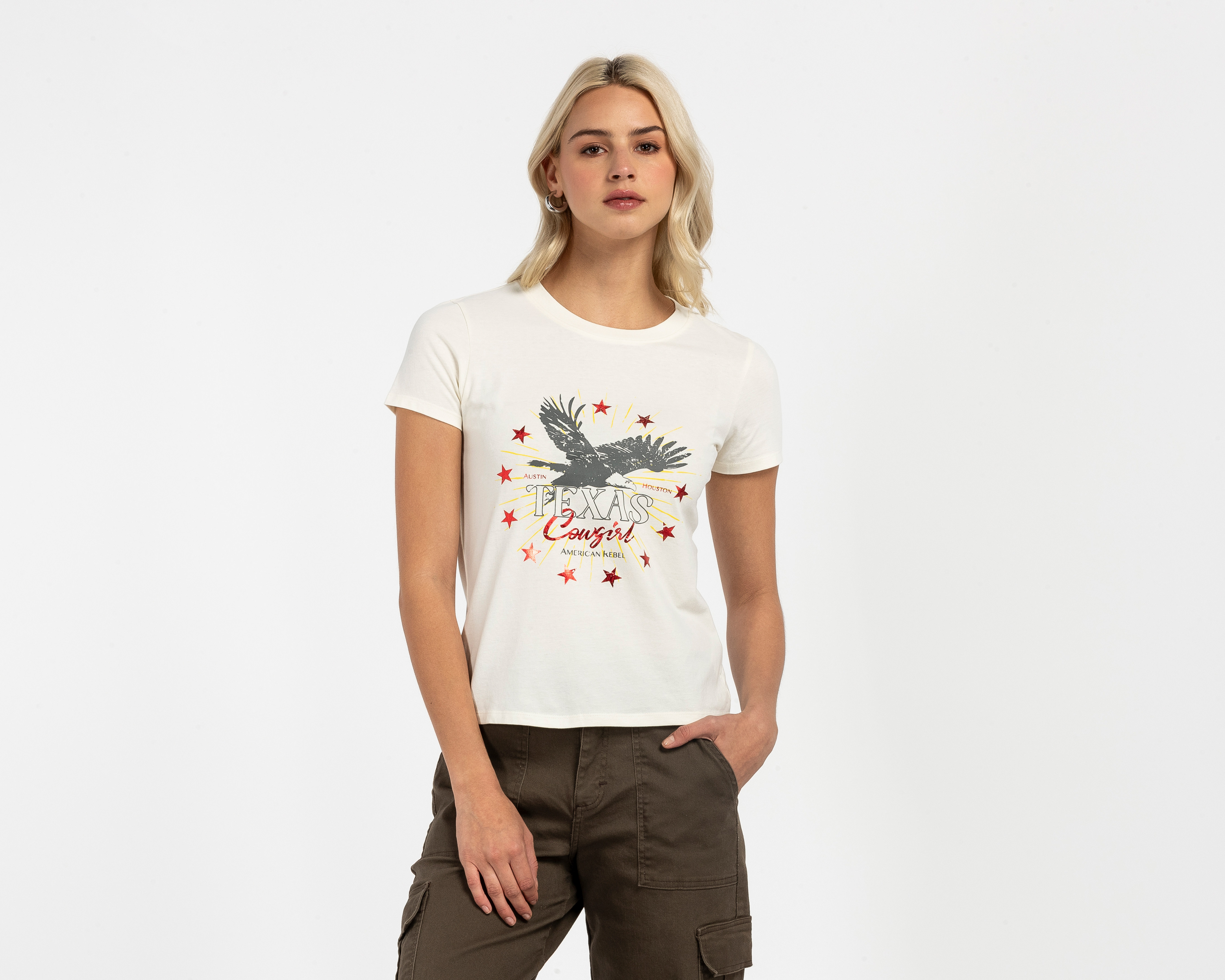 Playera Manga Corta Refill para Mujer