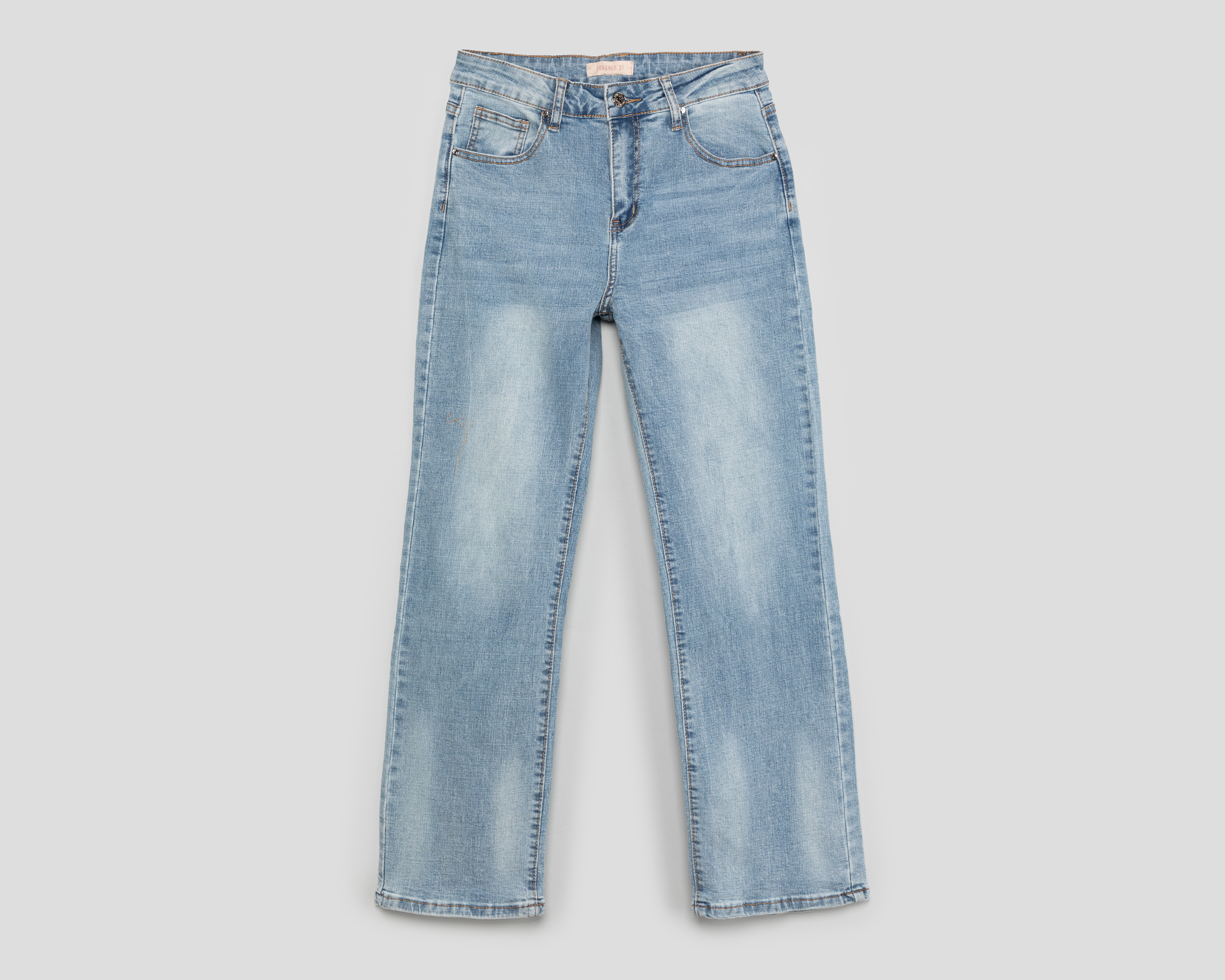 Foto 1 | Foto 1 | Jeans Recto Forever 21 para Mujer