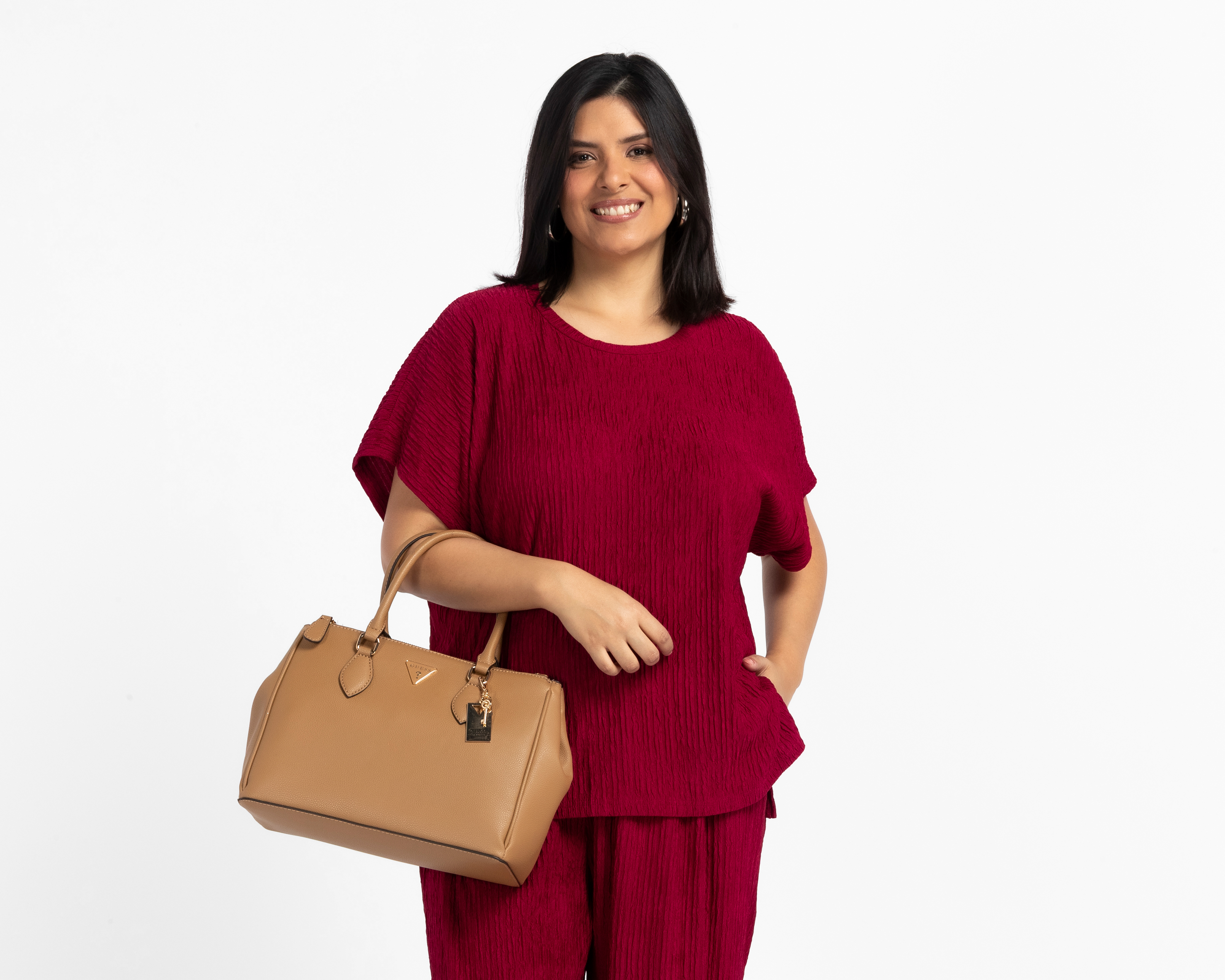 Foto 6 | Foto 6 | Bolsa de Mano Guess Doretta