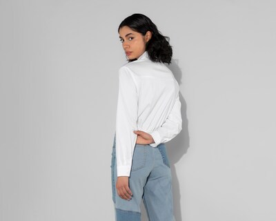 Foto 3 | Foto 3 | Blusa Thinner Crop Top con Jareta en la Cintura