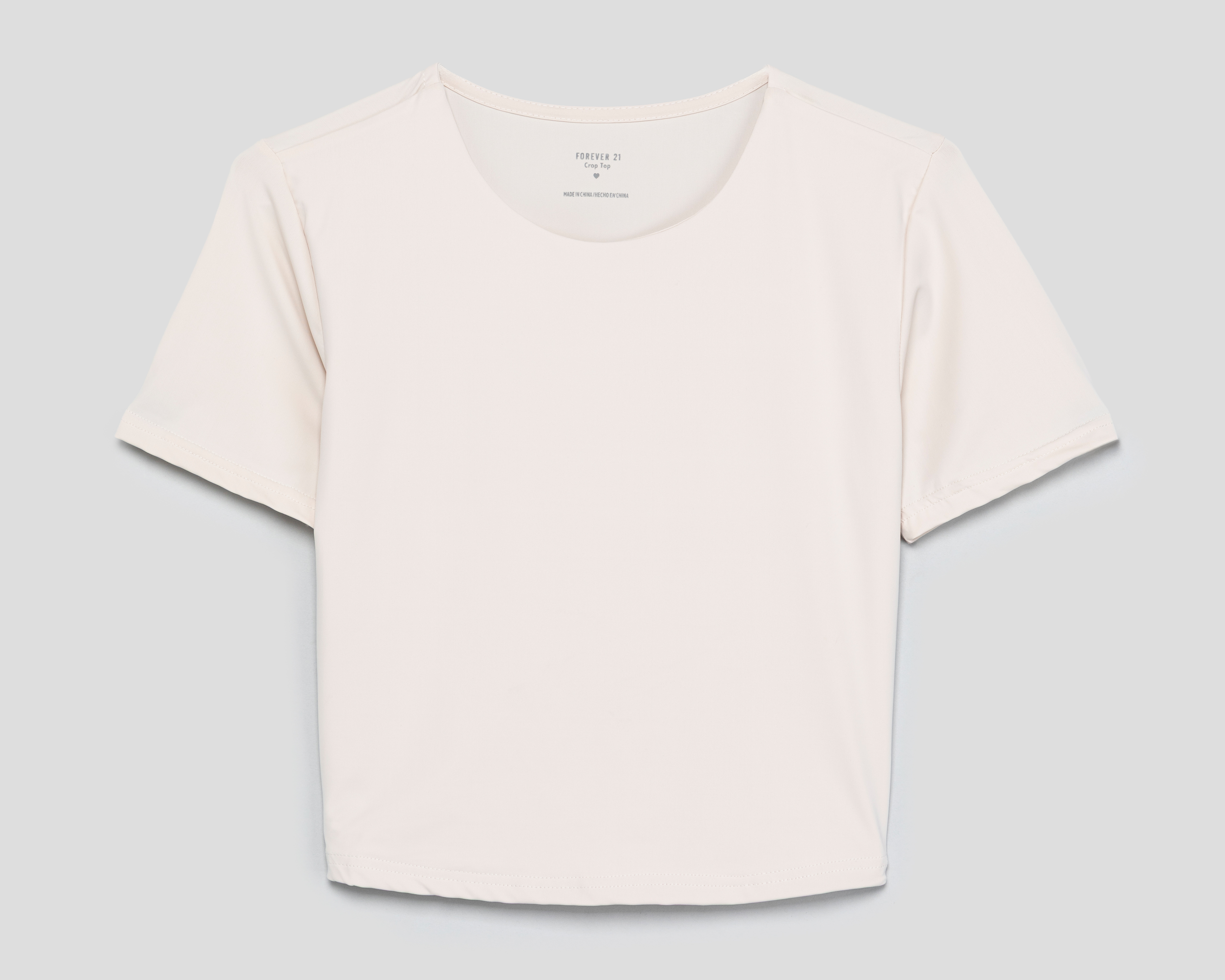 Foto 1 | Foto 1 | Crop Top Hueso Forever 21 para Mujer