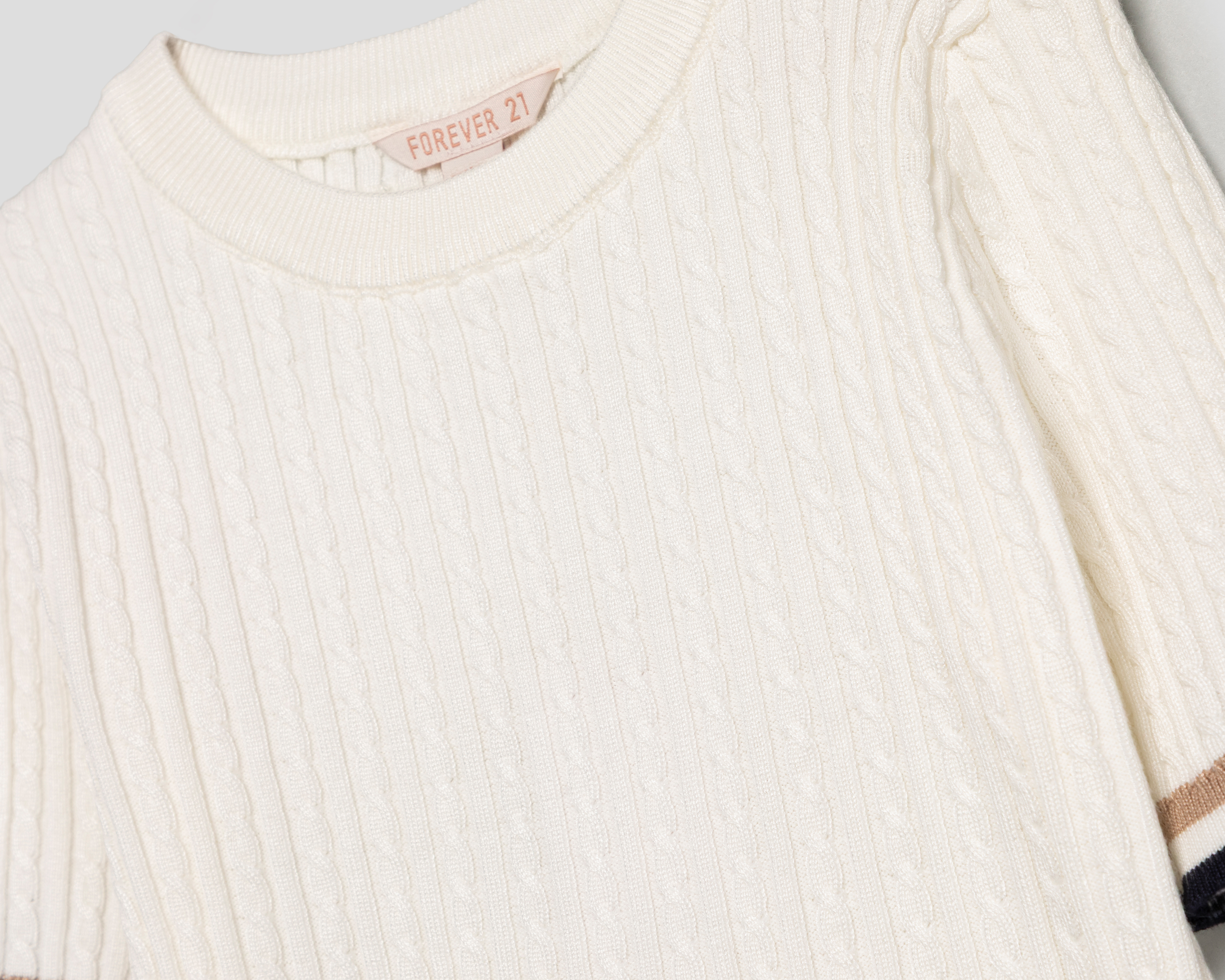 Foto 4 pulgar | Foto 3 | Blusa Tejida Forever 21 para Mujer