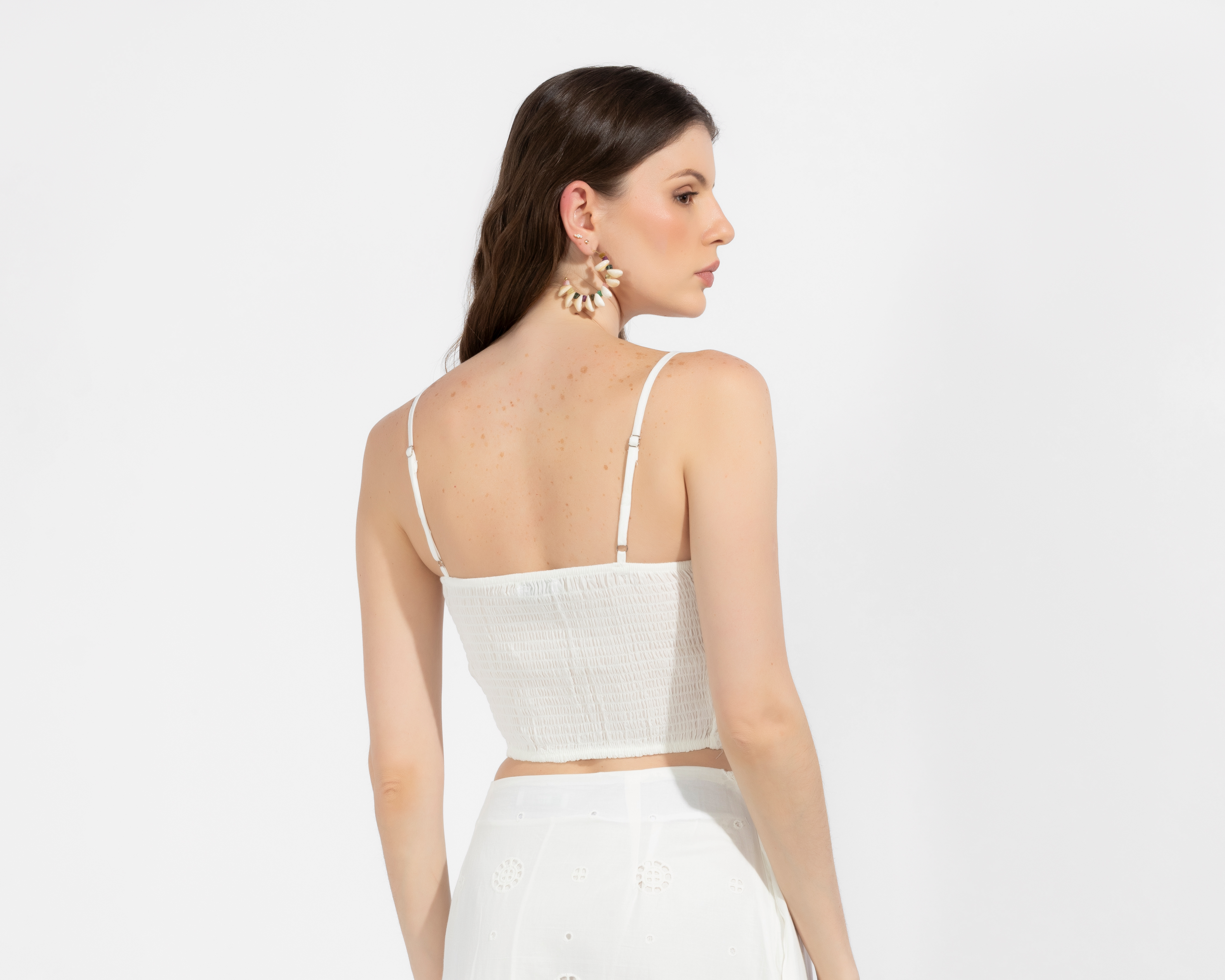 Foto 3 | Foto 3 | Crop Top Blanco Sahara Juvenil