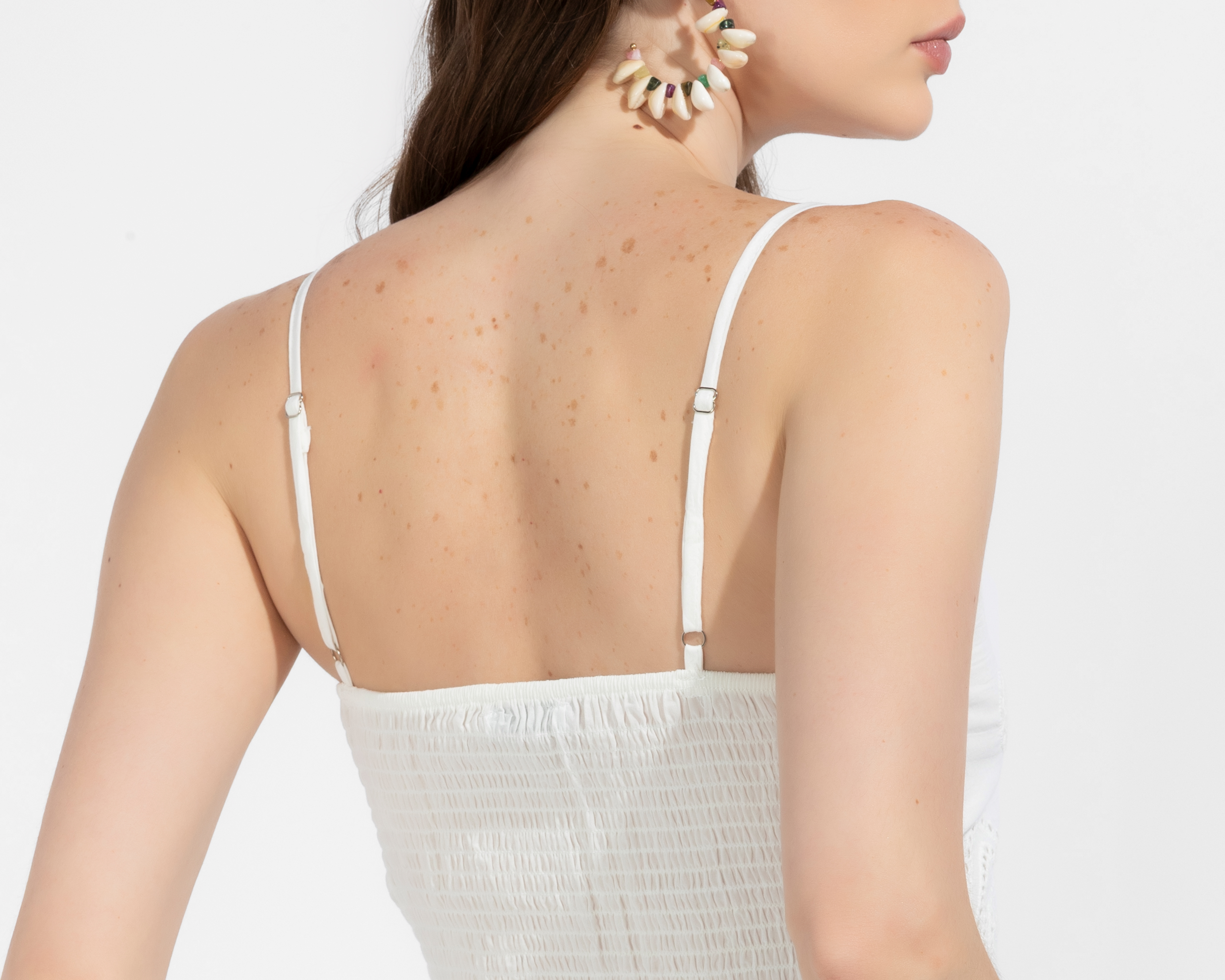 Foto 5 | Foto 5 | Crop Top Blanco Sahara Juvenil