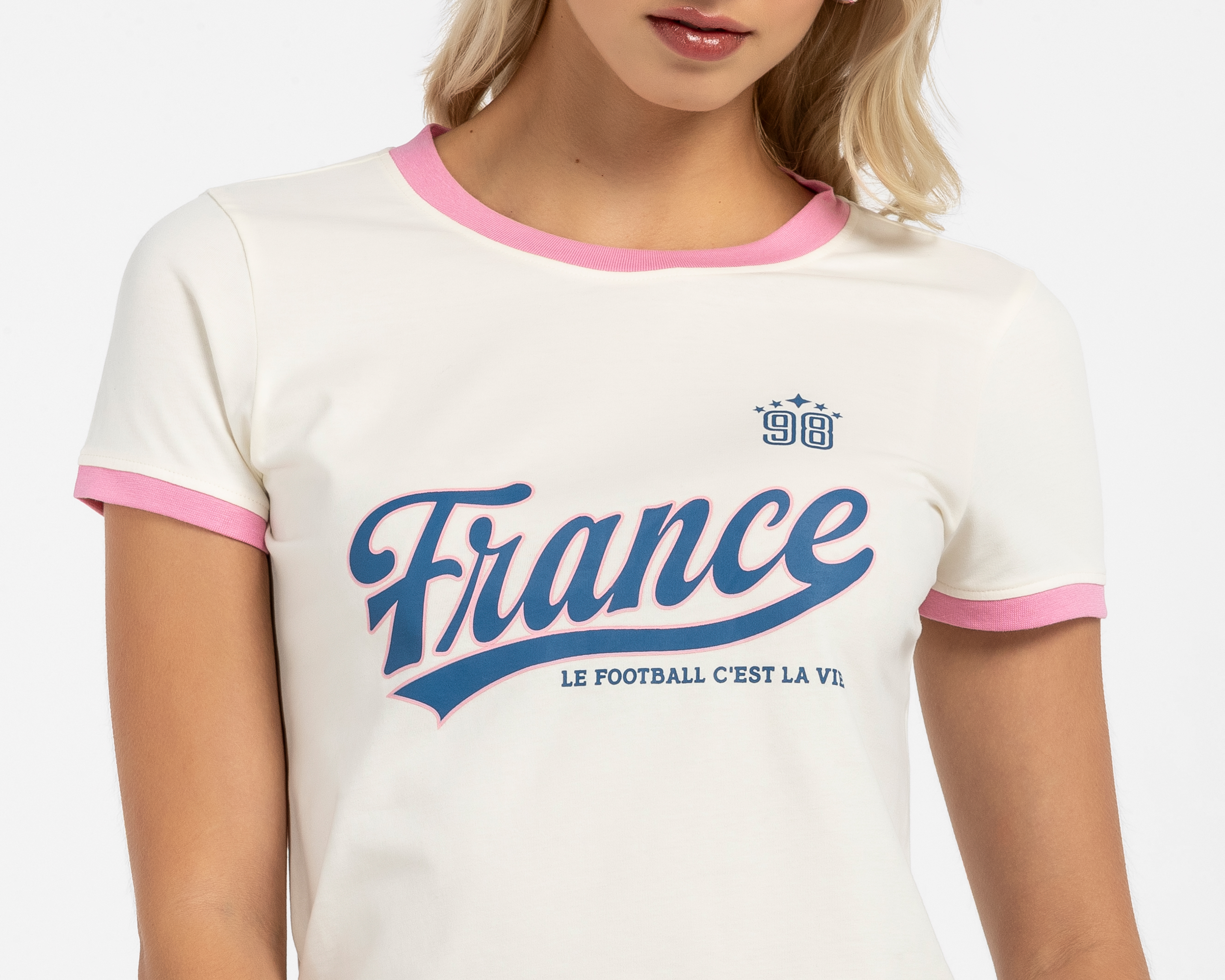 Foto 5 pulgar | Foto 4 | Playera Manga Corta Refill para Mujer