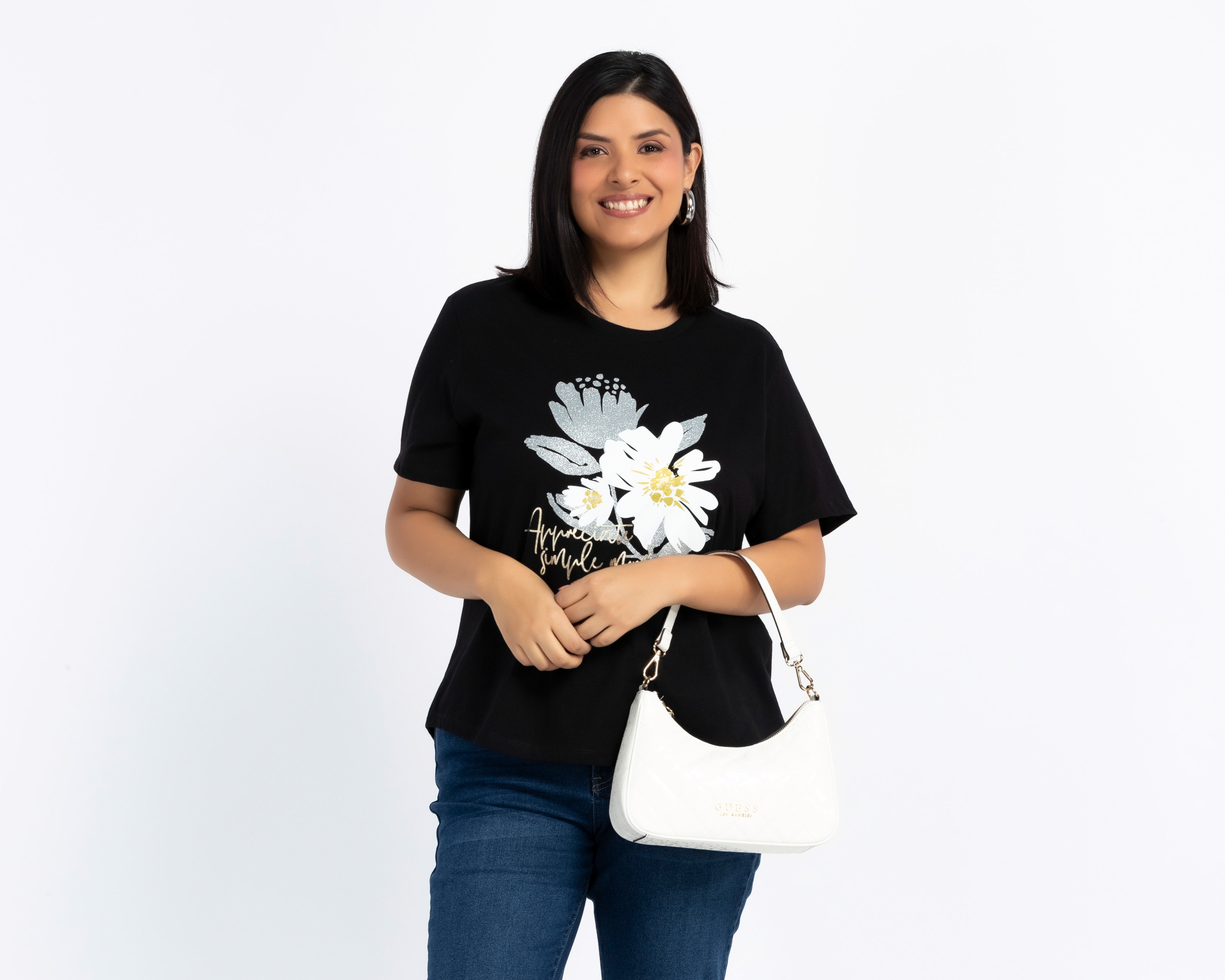 Foto 7 pulgar | Foto 6 | Bolsa de Hombro Guess Jayden