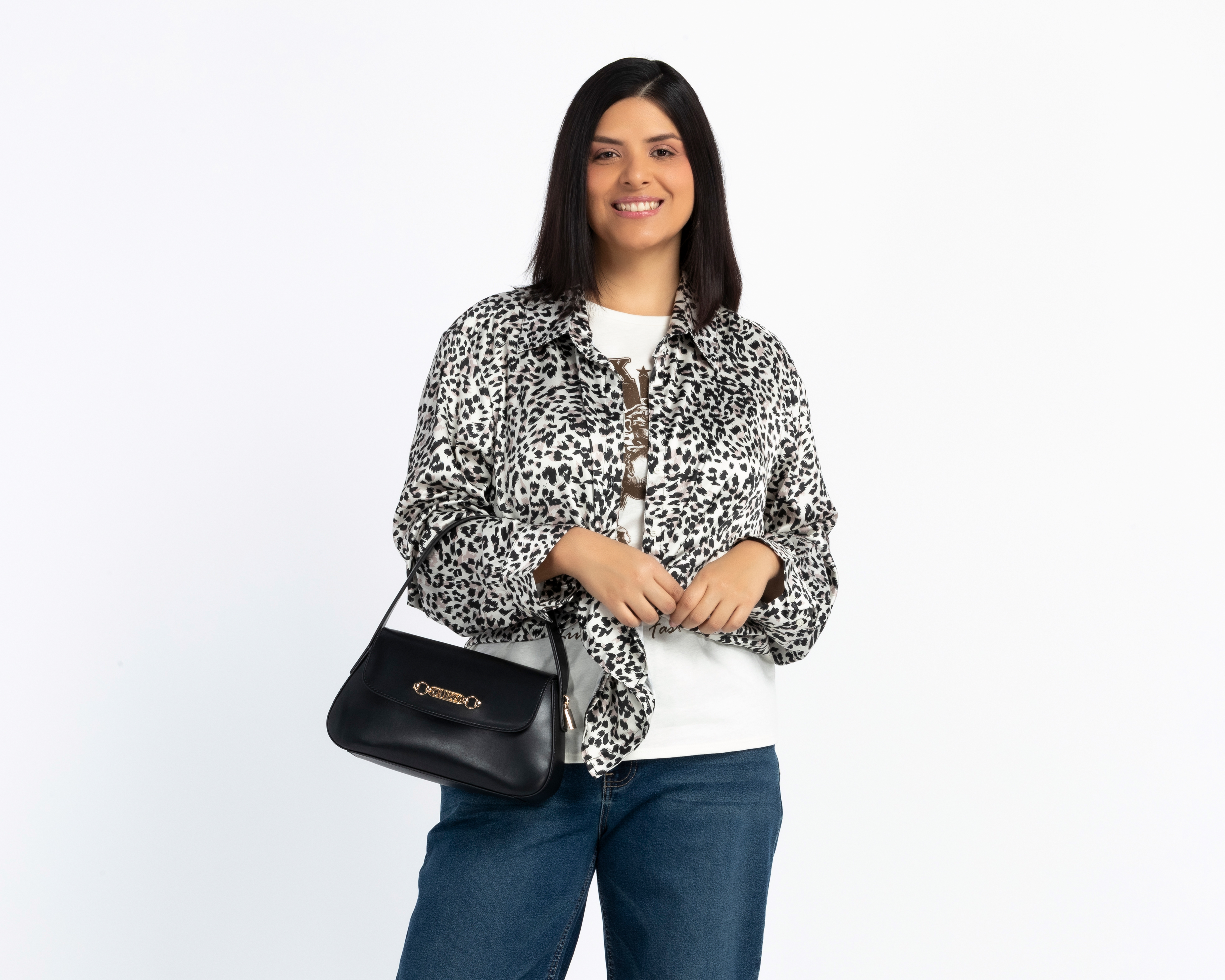 Foto 7 pulgar | Foto 6 | Bolsa de Hombro Guess Tami