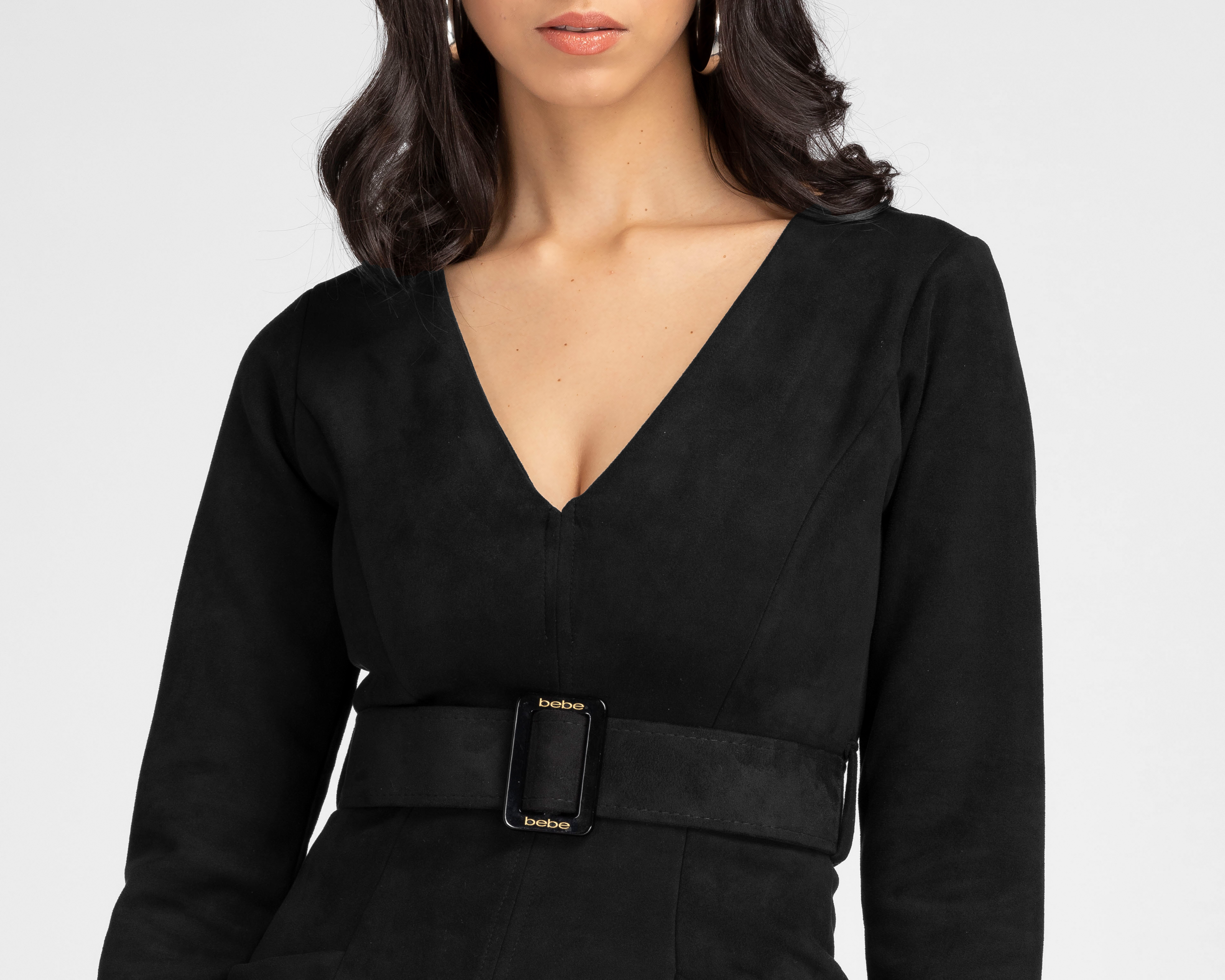 Foto 5 | Foto 5 | Vestido Bebe de Gamuza con Cinturón