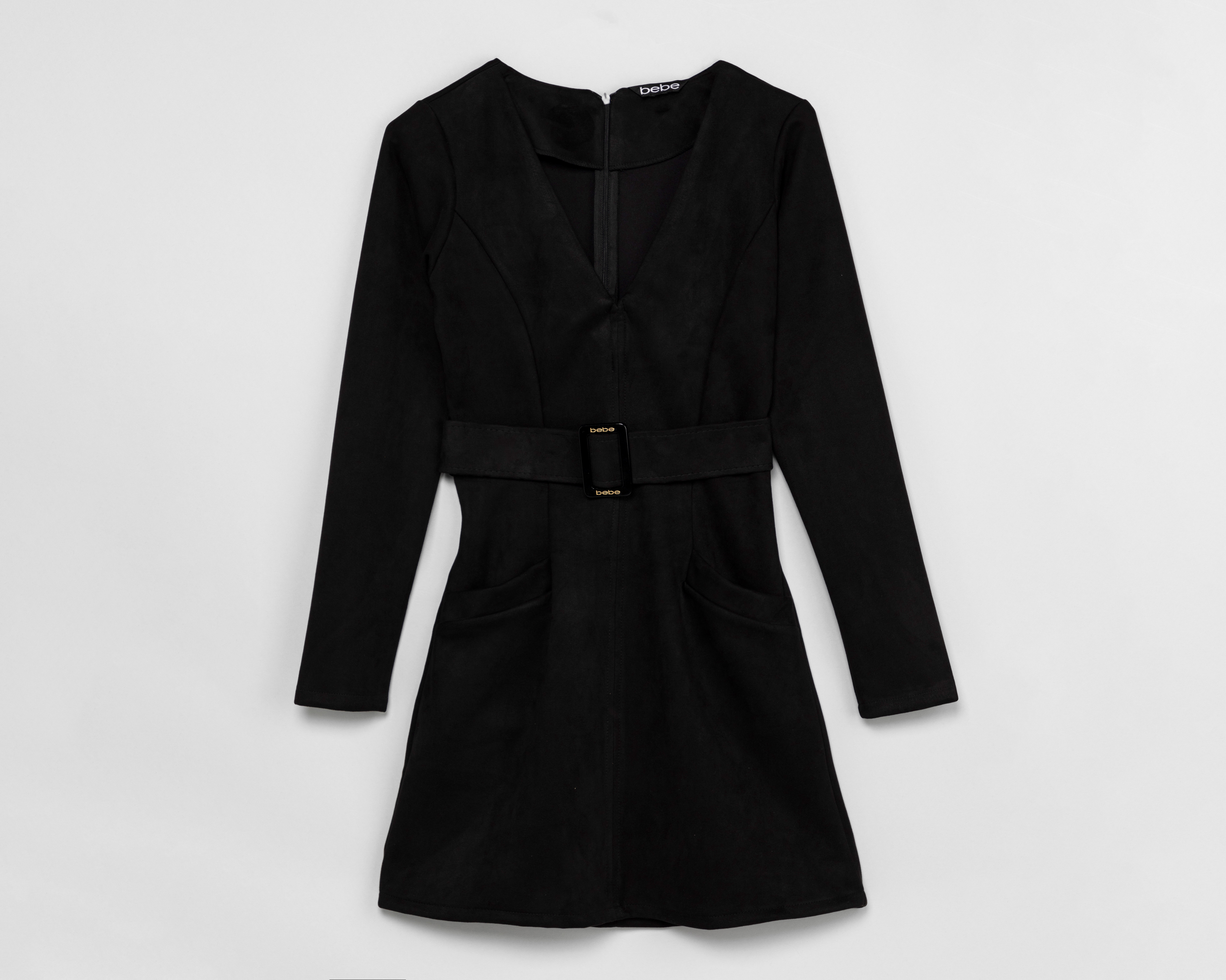 Foto 6 | Foto 6 | Vestido Bebe de Gamuza con Cinturón