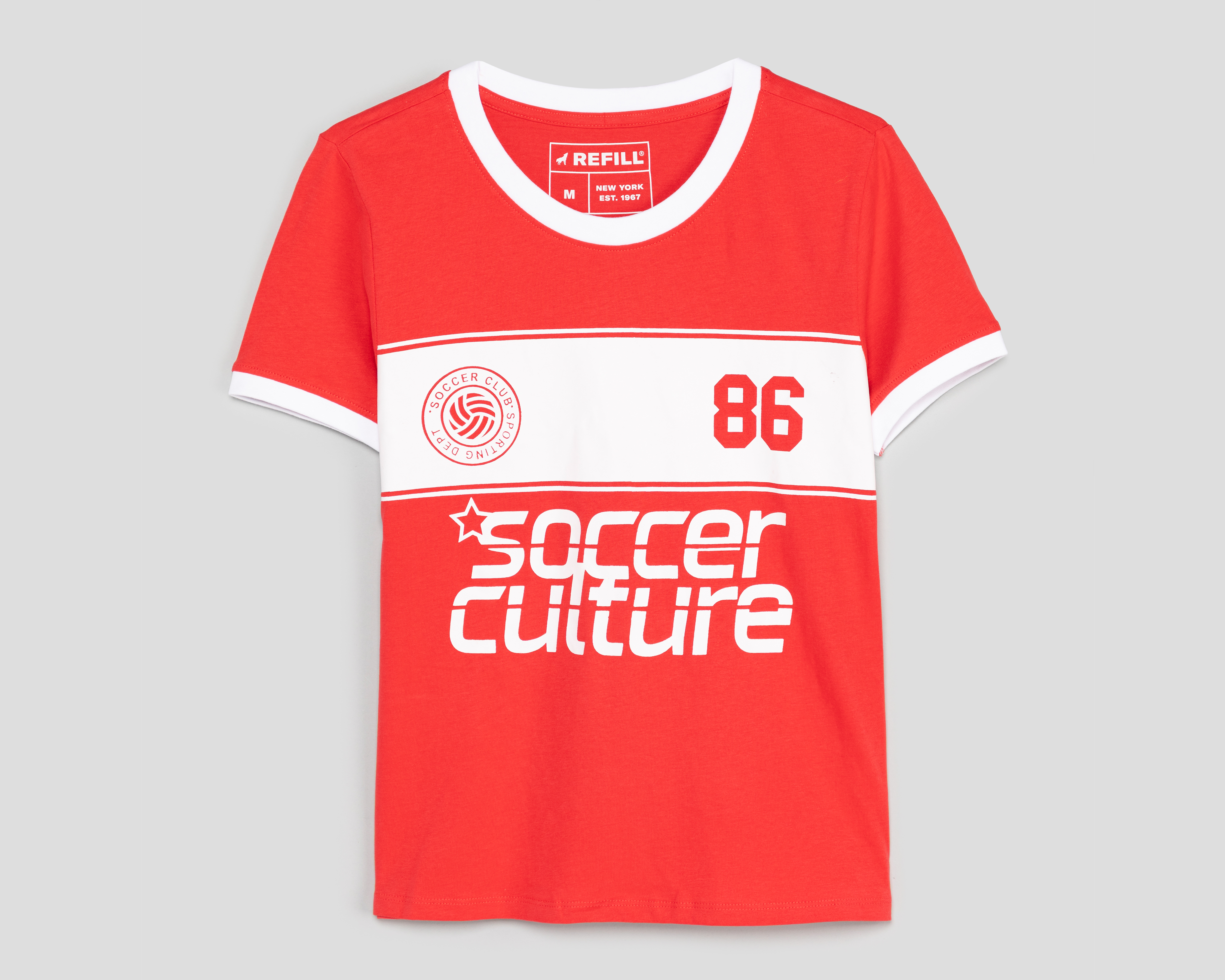 Playera Manga Corta Refill para Mujer