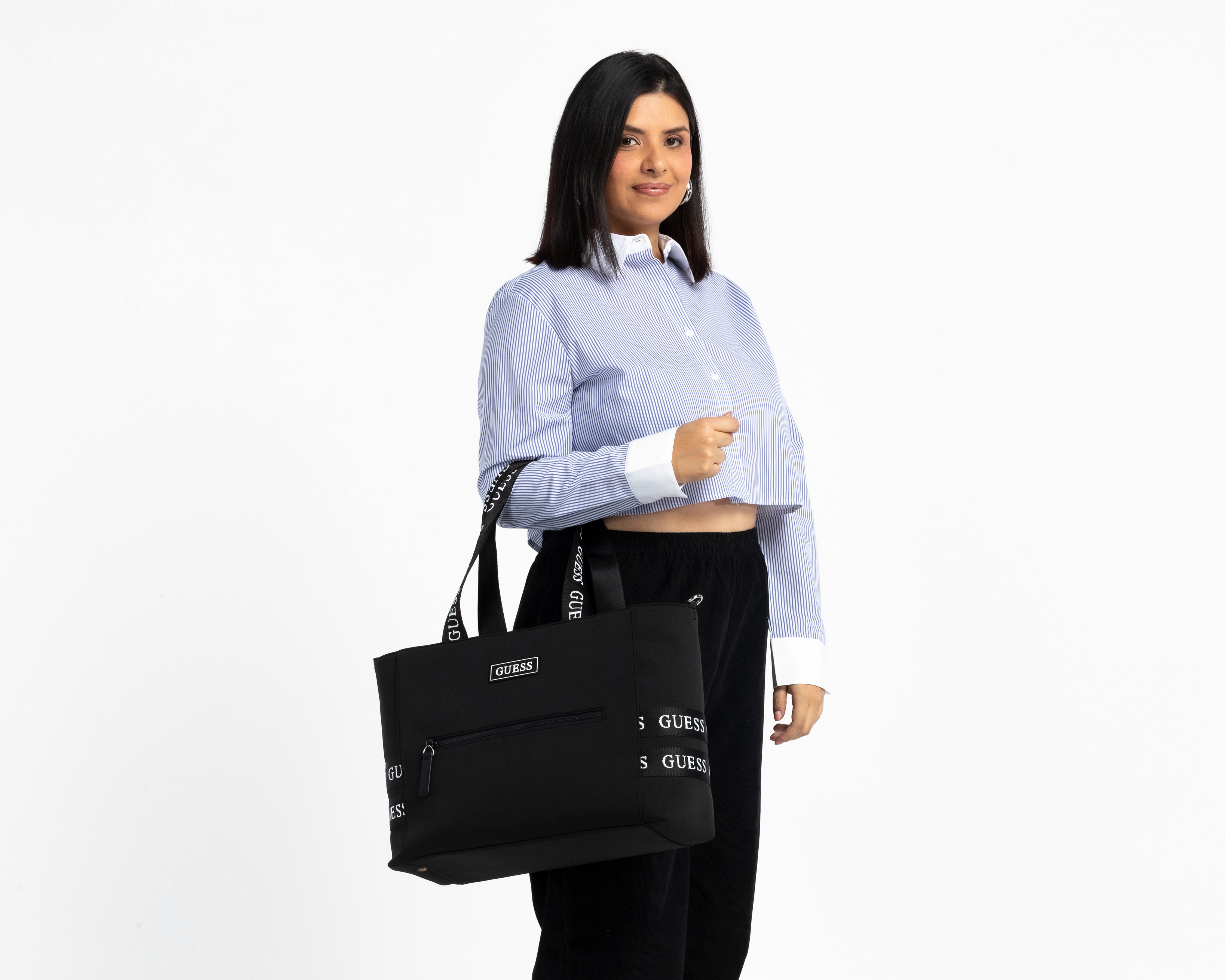 Foto 7 pulgar | Foto 6 | Bolsa de Hombro Guess Garnon Carryall