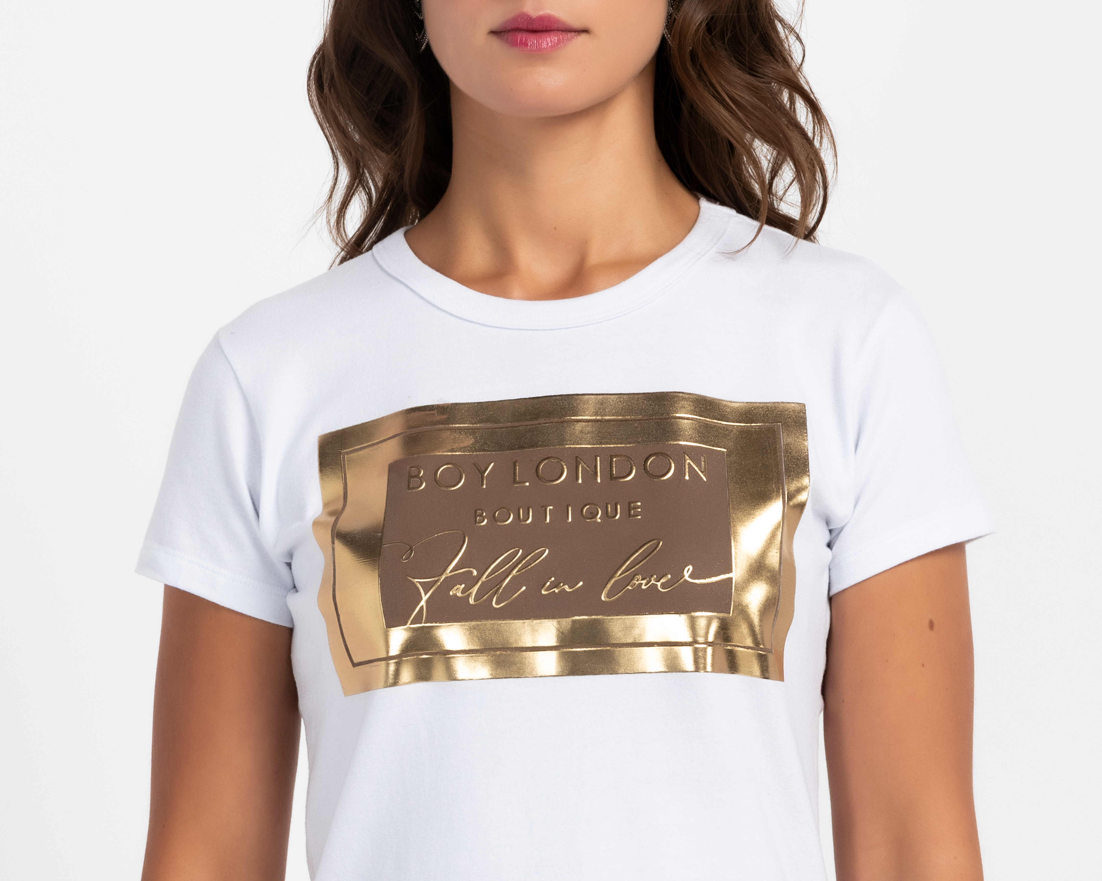 Foto 5 pulgar | Foto 4 | Playera con Estampado Boy London para Mujer