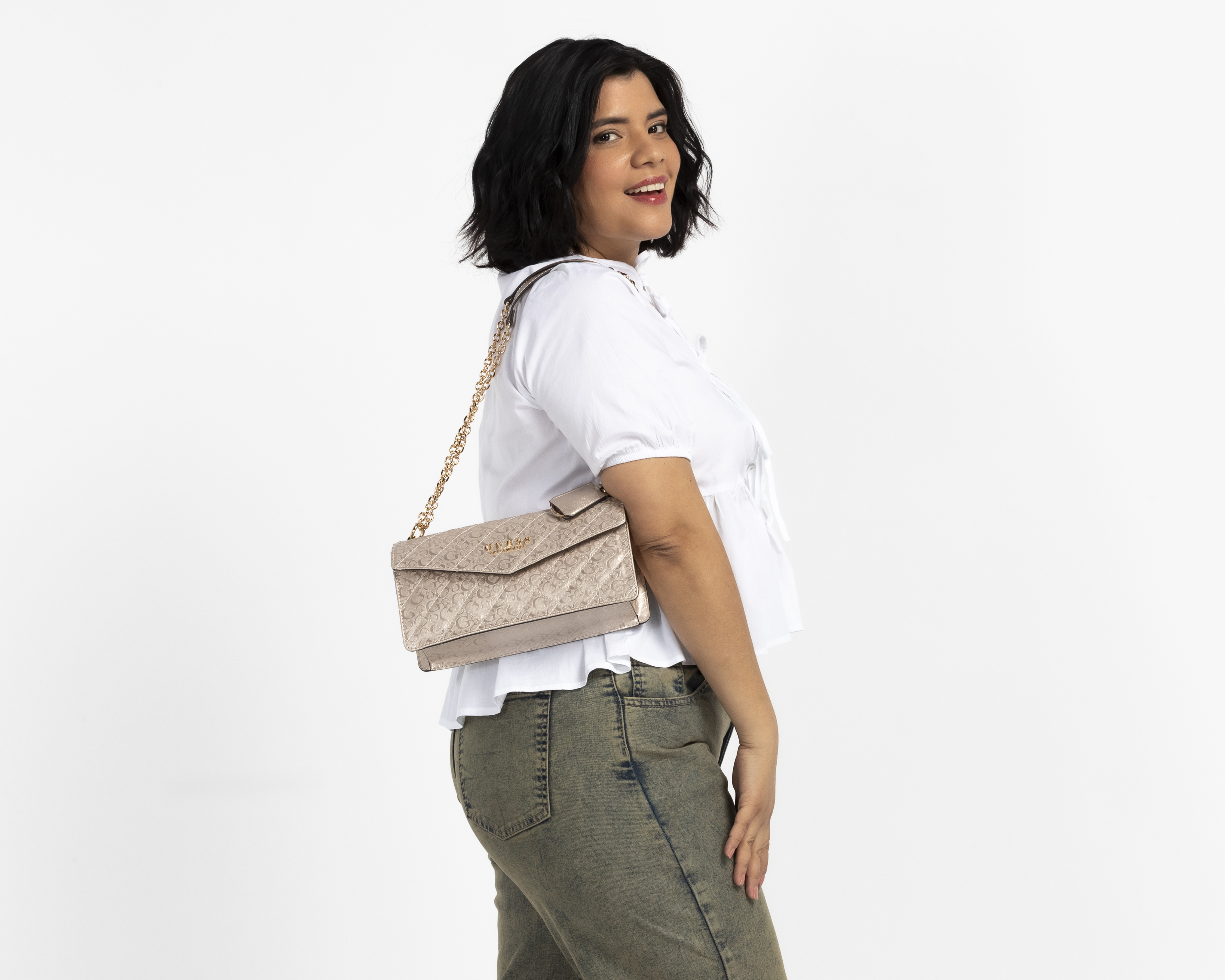 Foto 6 | Foto 6 | Bolsa de Hombro Guess Jayden