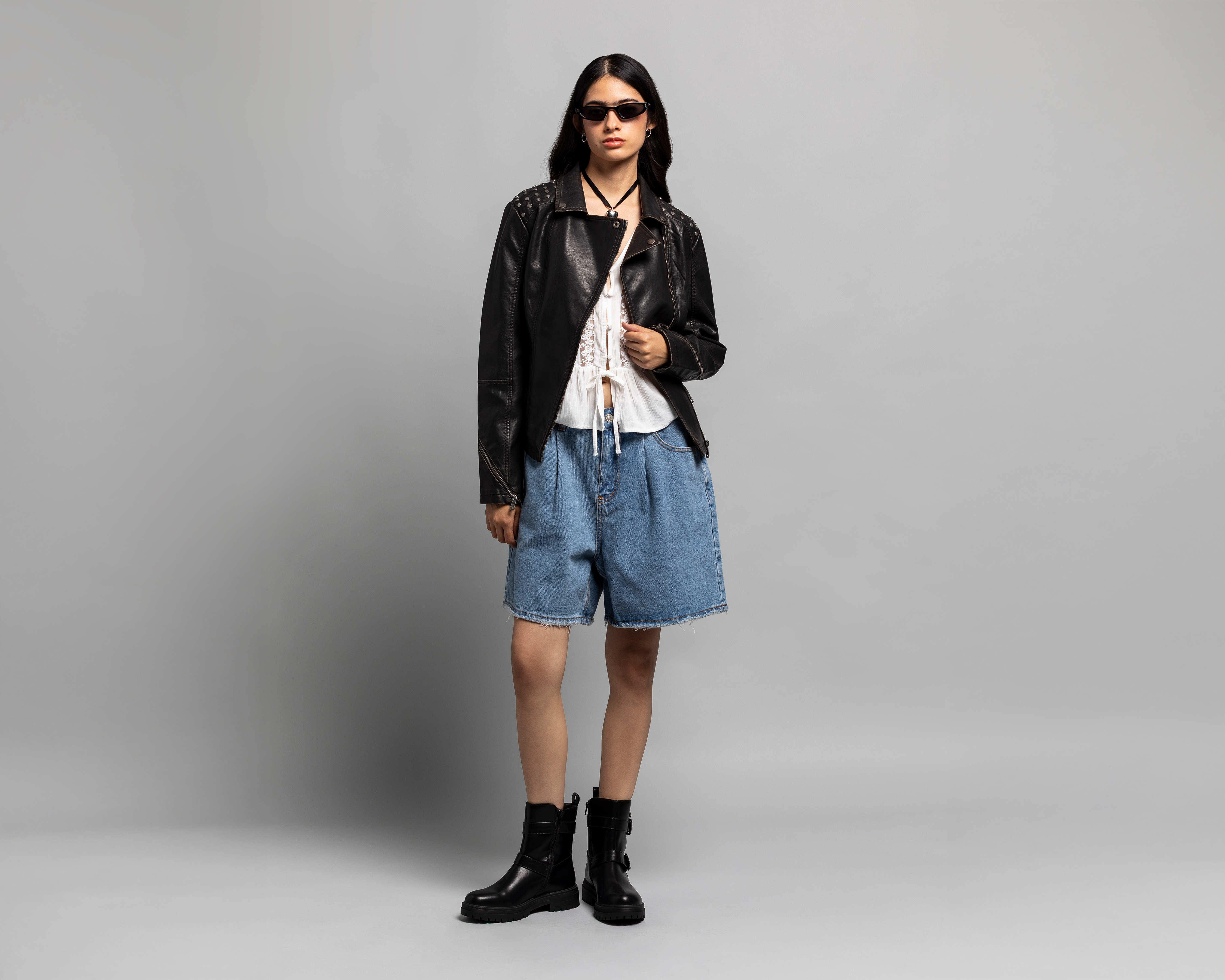 Chamarra con Estoperoles Strona para Mujer