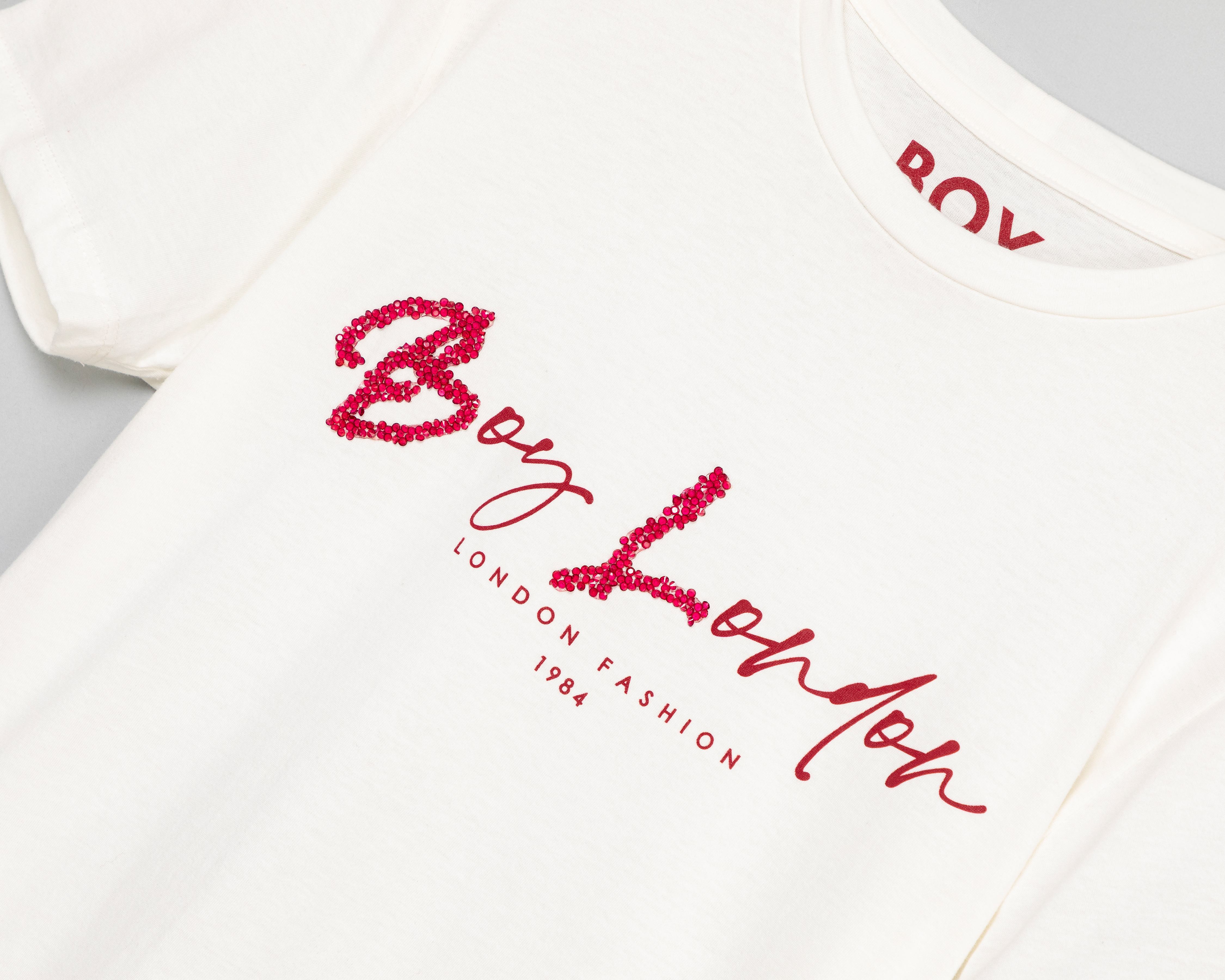 Foto 3 | Foto 3 | Playera Blanca Boy London Juvenil