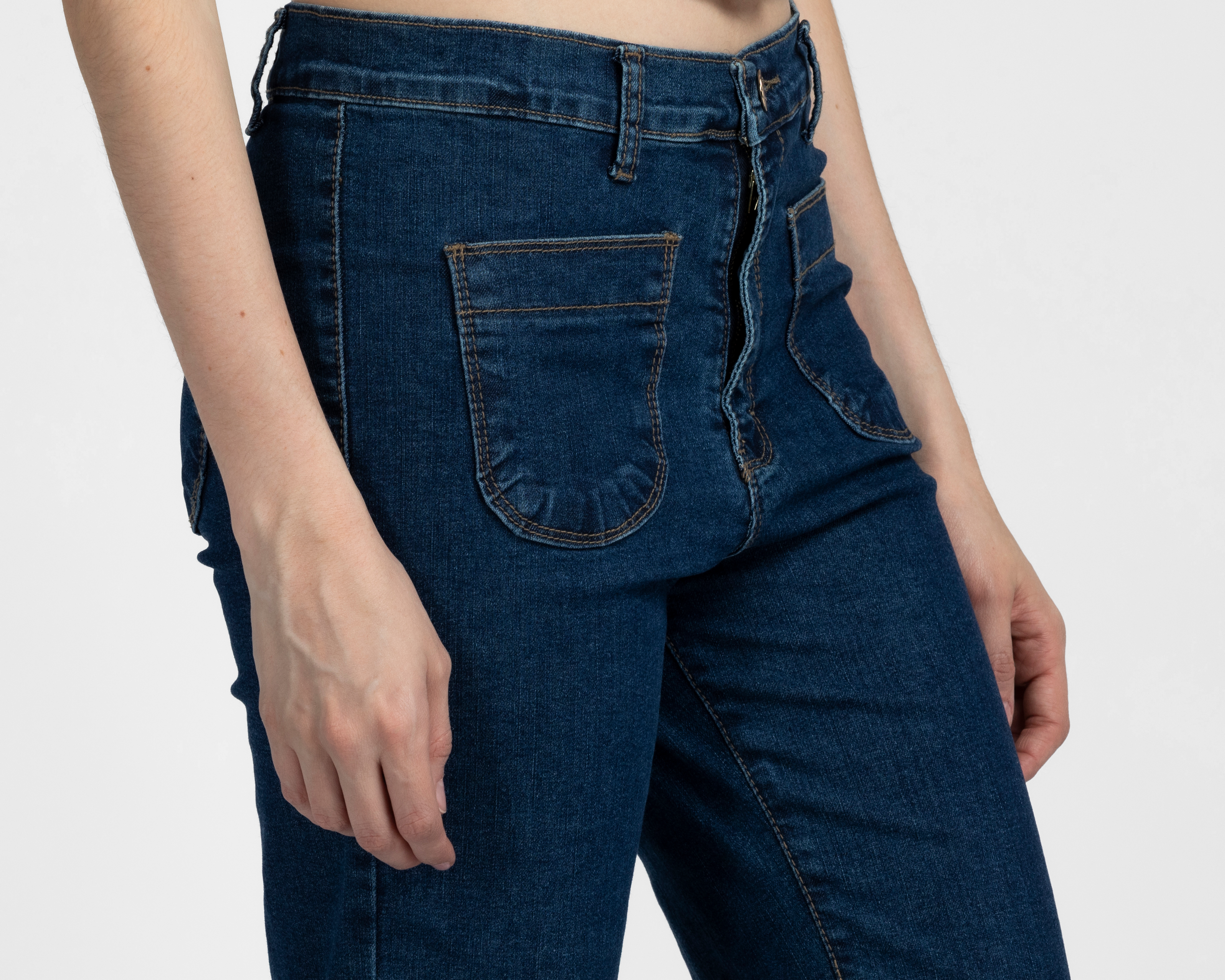 Foto 5 pulgar | Foto 4 | Jeans Recto Sahara para Mujer