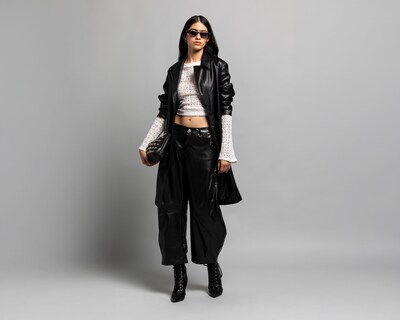 Foto 1 | Foto 1 | Pantalón Ancho Strona Negro para Mujer