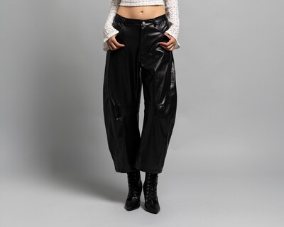 Foto 2 | Foto 2 | Pantalón Ancho Strona Negro para Mujer