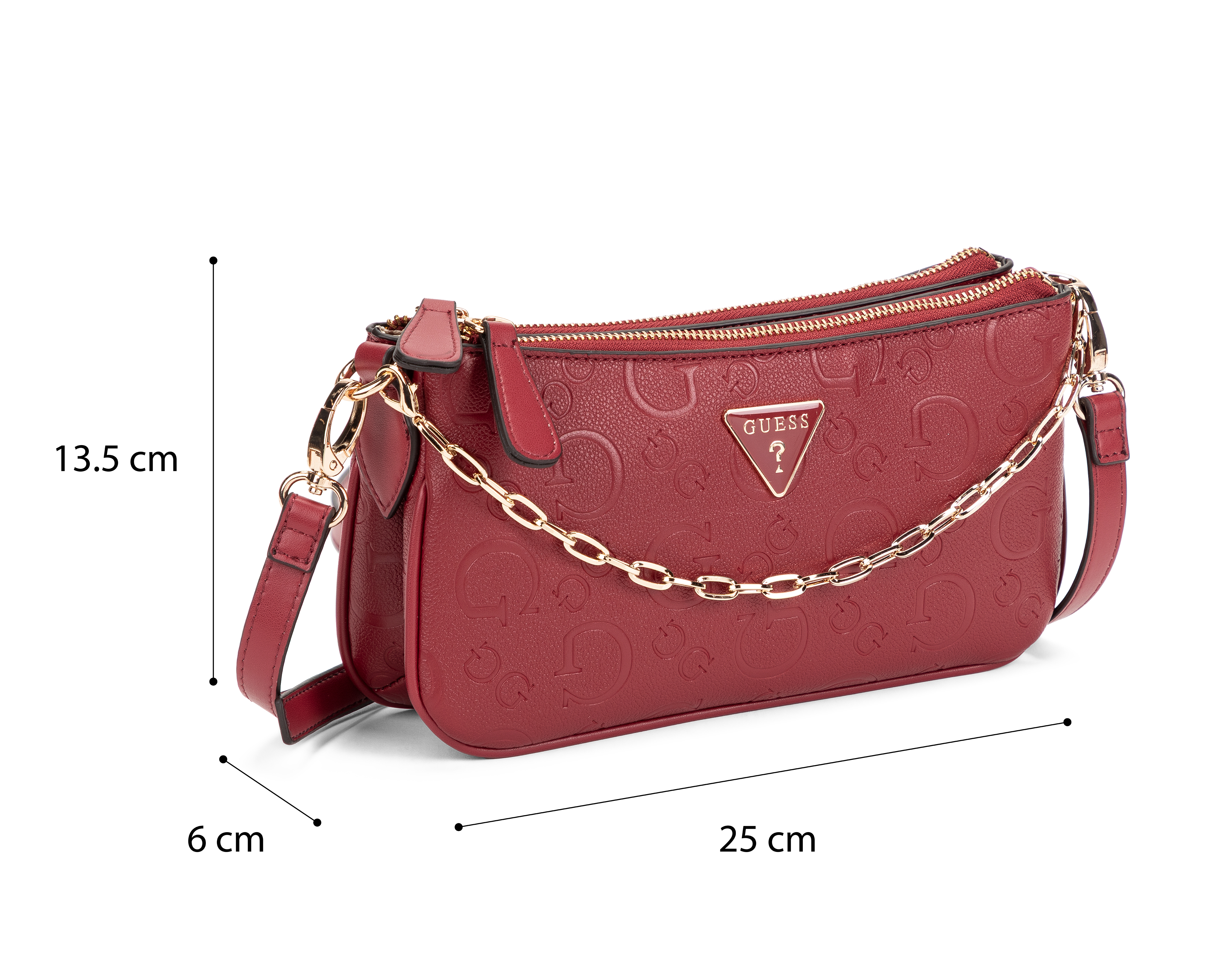 Foto 6 pulgar | Foto 5 | Bolsa Cruzada Guess Tirah Mini