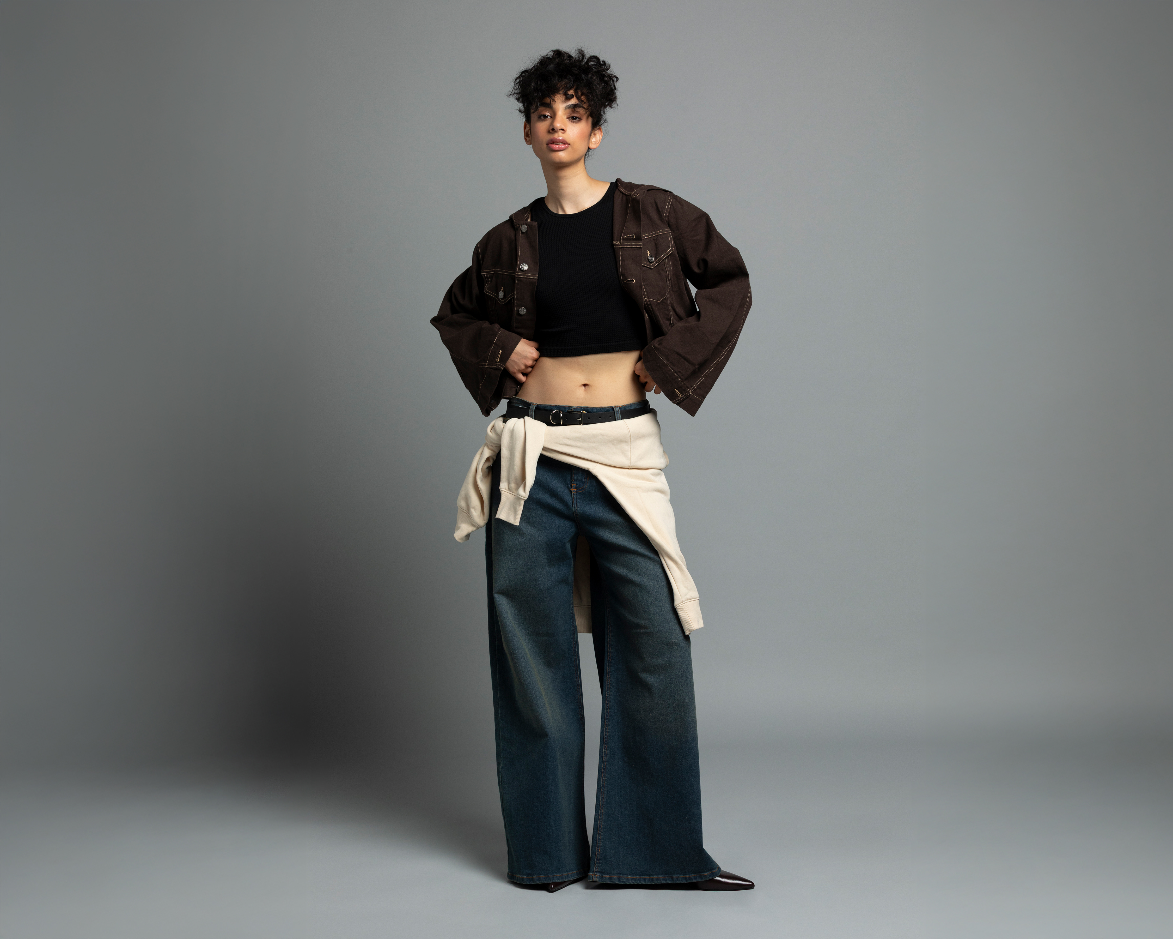 Chamarra de Algodón con Capucha Strona para Mujer