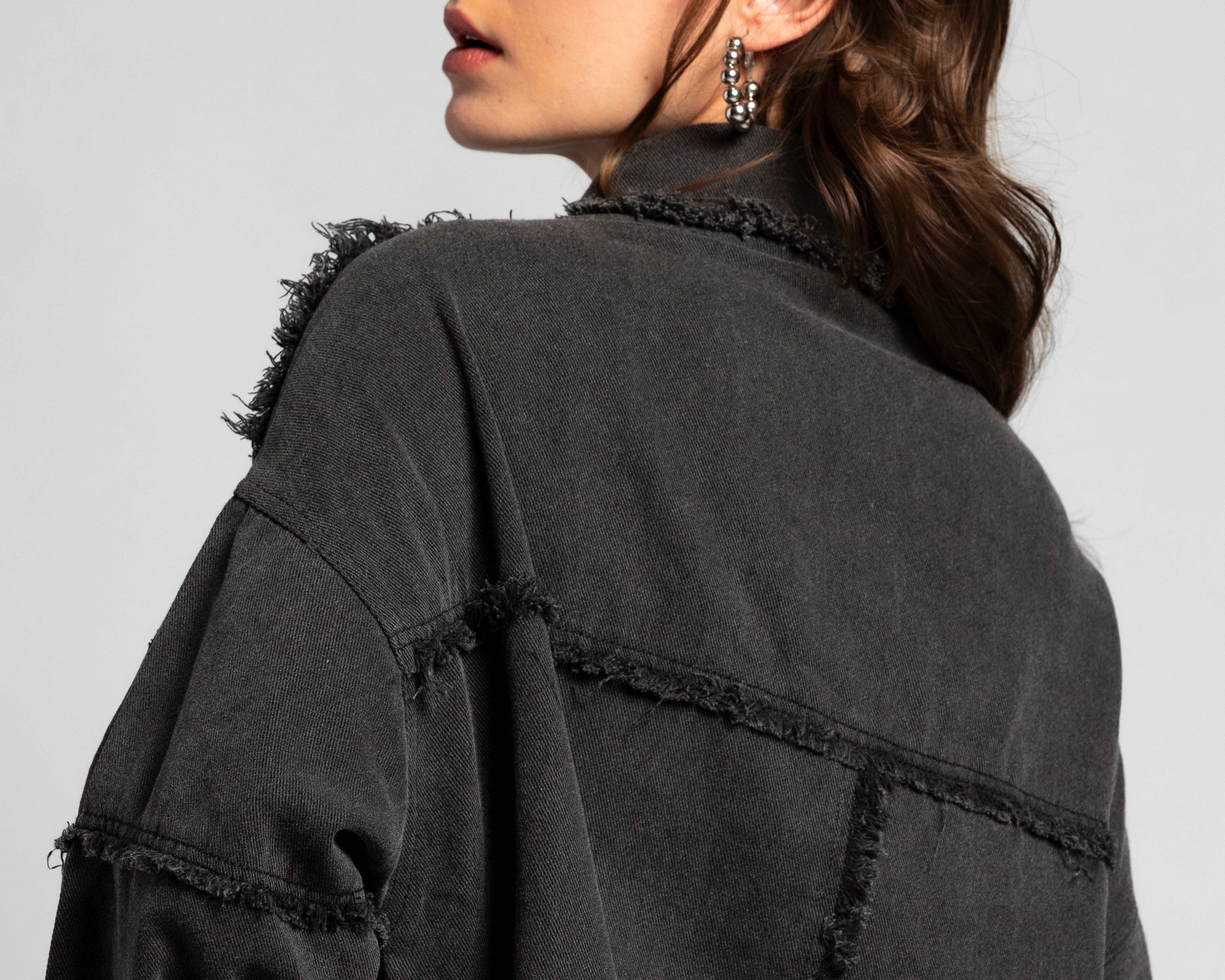 Foto 5 | Foto 5 | Chamarra Negra Strona para Mujer