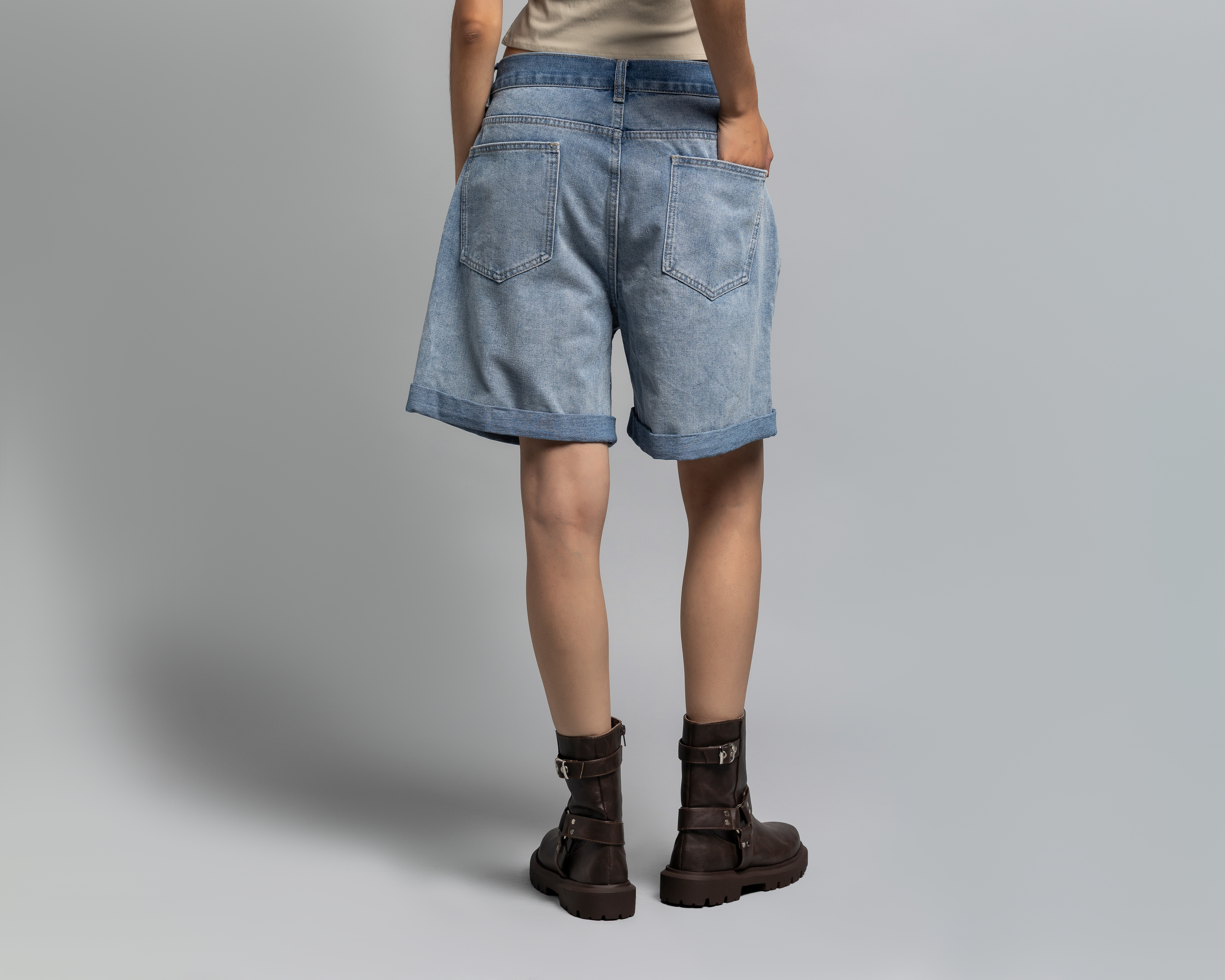 Foto 3 | Foto 3 | Short Strona Azul para Mujer